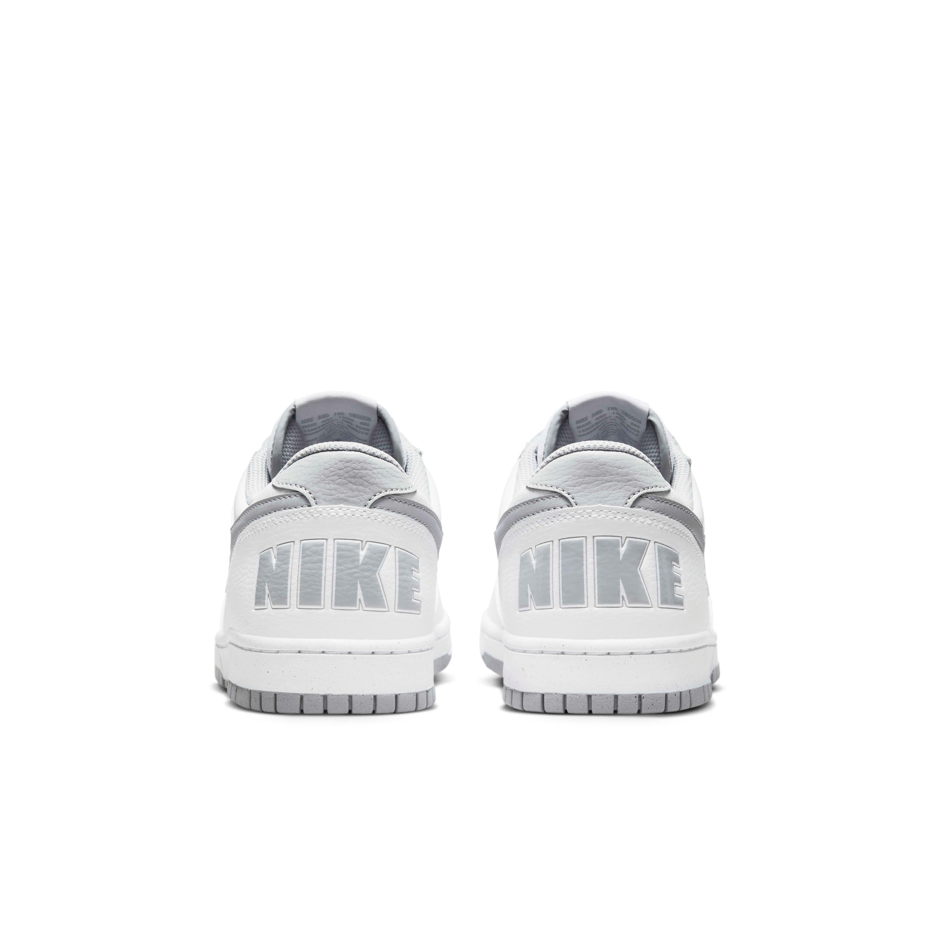 Nike Big Low "White/Wolf Grey" Men's Shoe - WHITE/GREY Thumbnail View 5