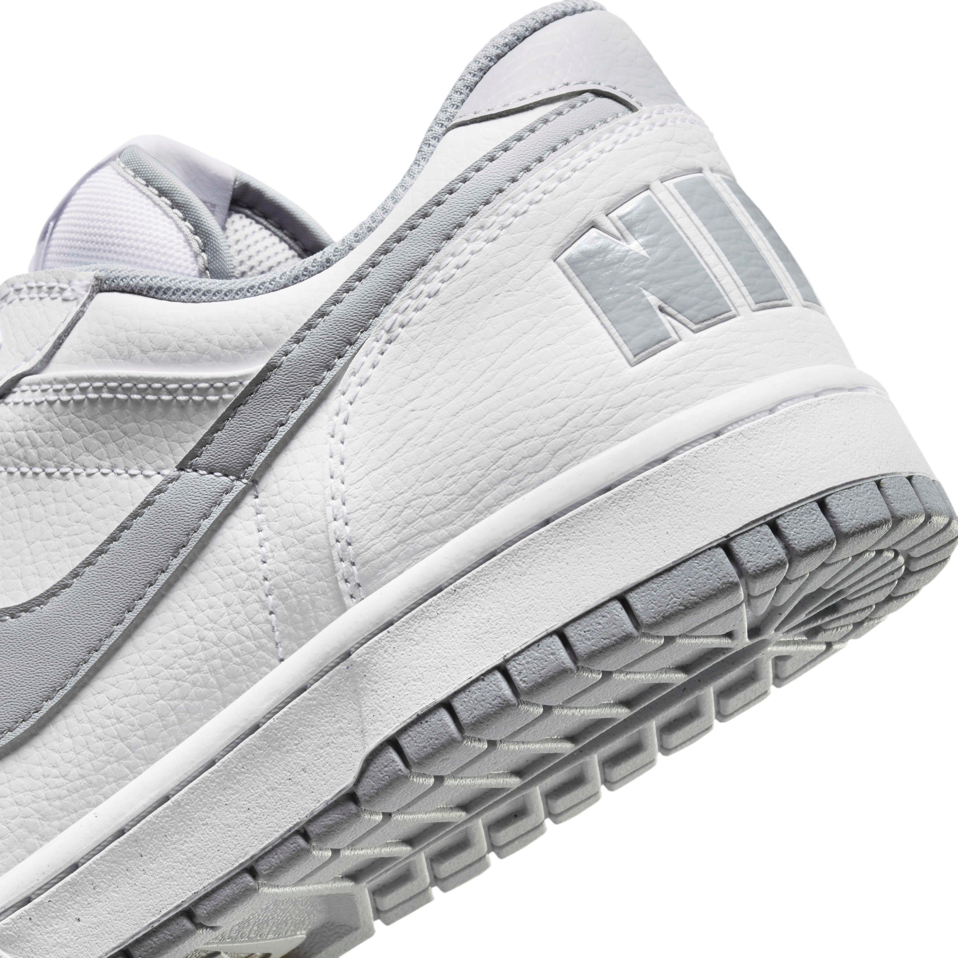 Nike Big Low "White/Wolf Grey" Men's Shoe - WHITE/GREY Thumbnail View 8