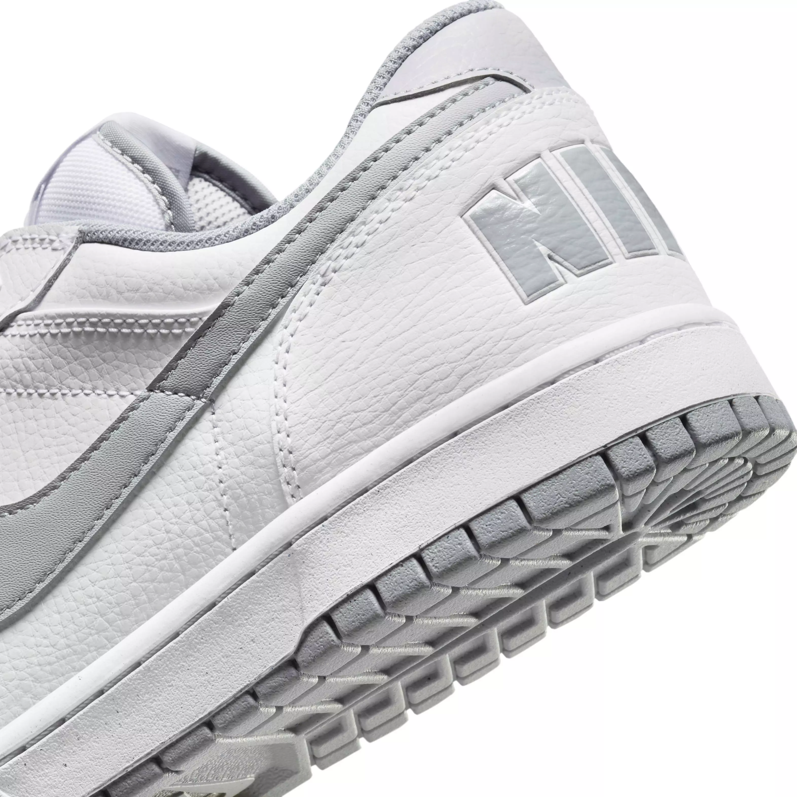 Nike Big Low "White/Wolf Grey" Men's Shoe - WHITE/GREY