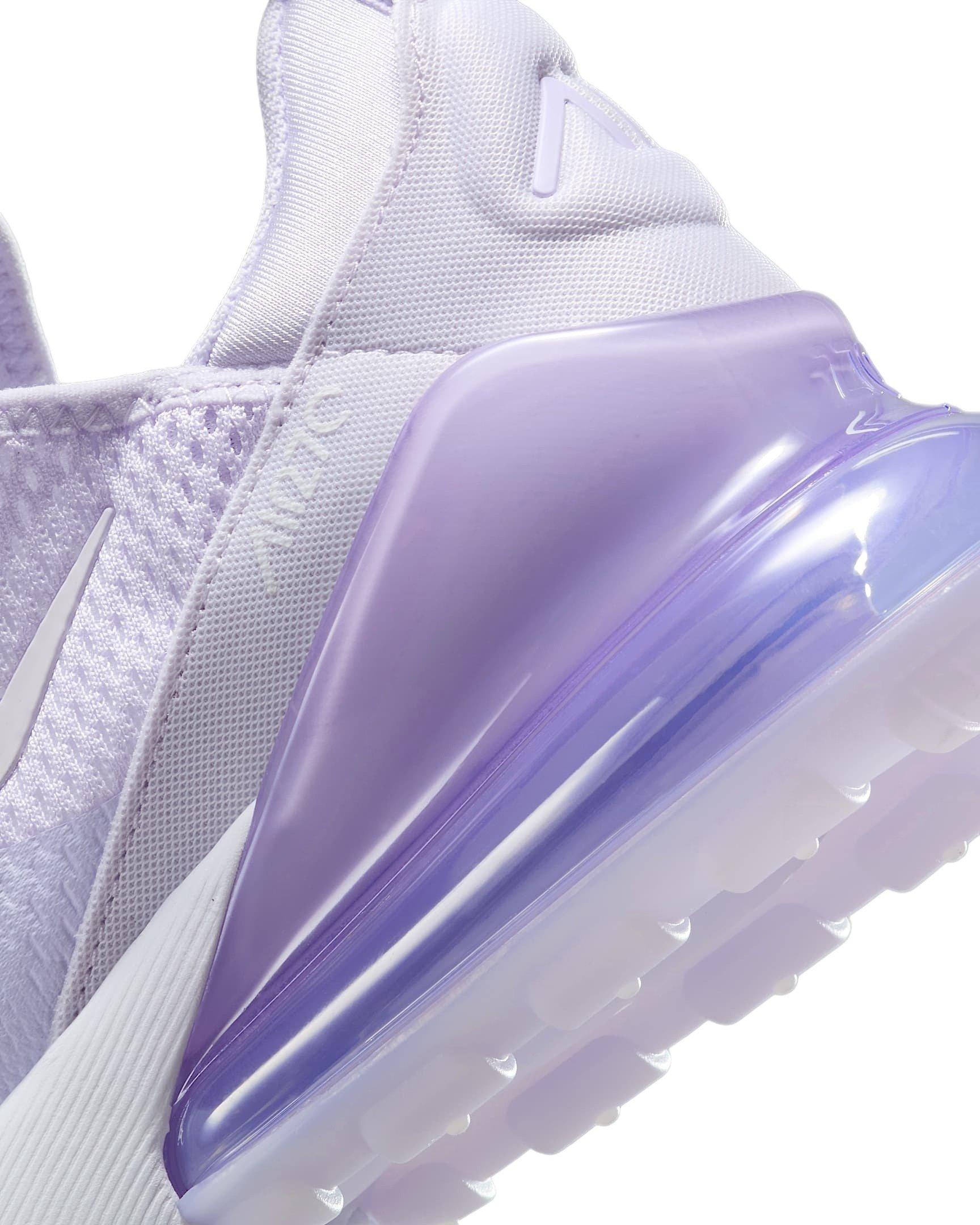 Nike Air Max 270 "Amethyst Tint/Amethyst Tint/White" Women's Shoe - AMETHYST/AMETHYST/WHITE Thumbnail View 8