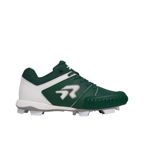 RIP-IT Ringor Flite "Green/White" Women's Softball Cleat with Pitching Toe