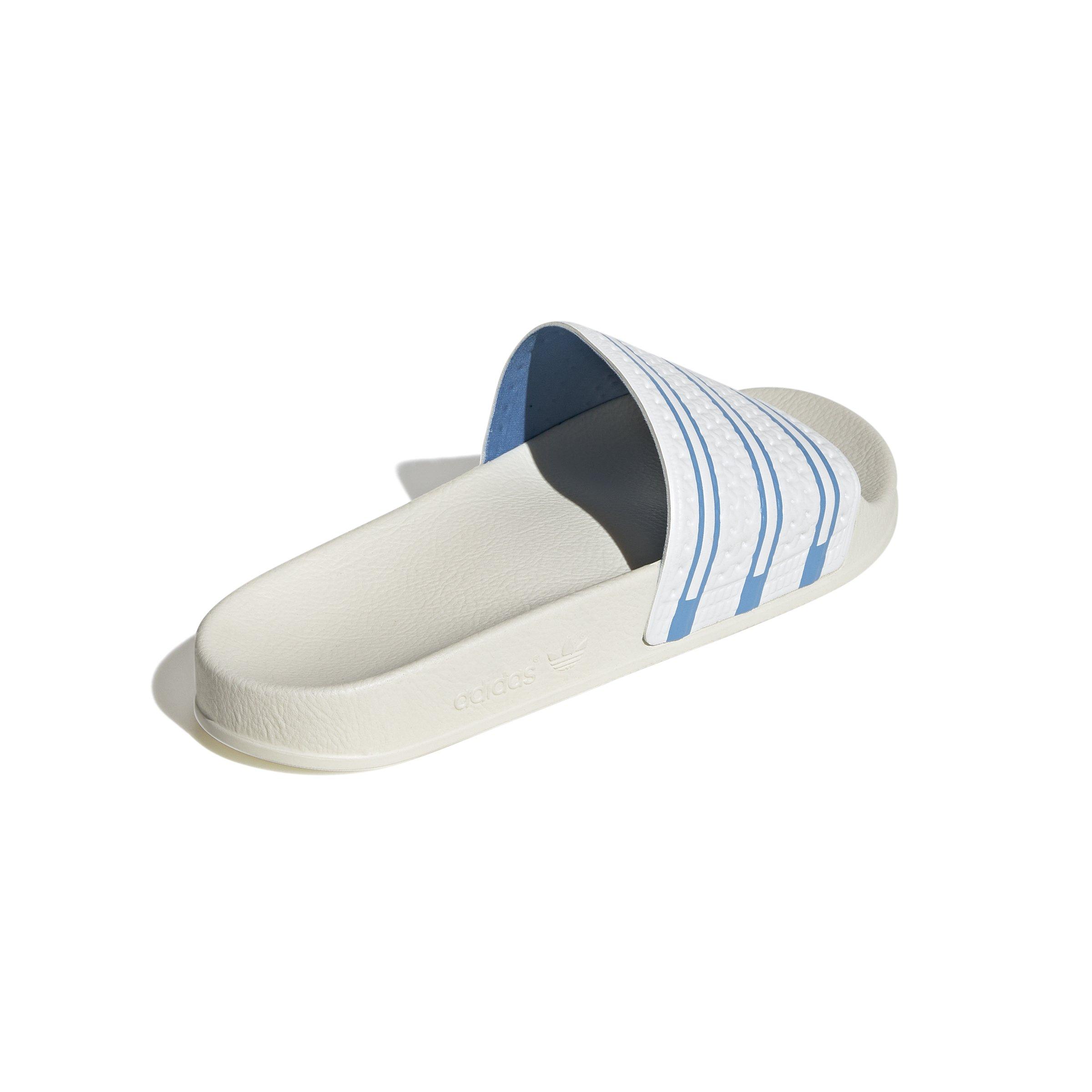 Adidas adilette deals light blue