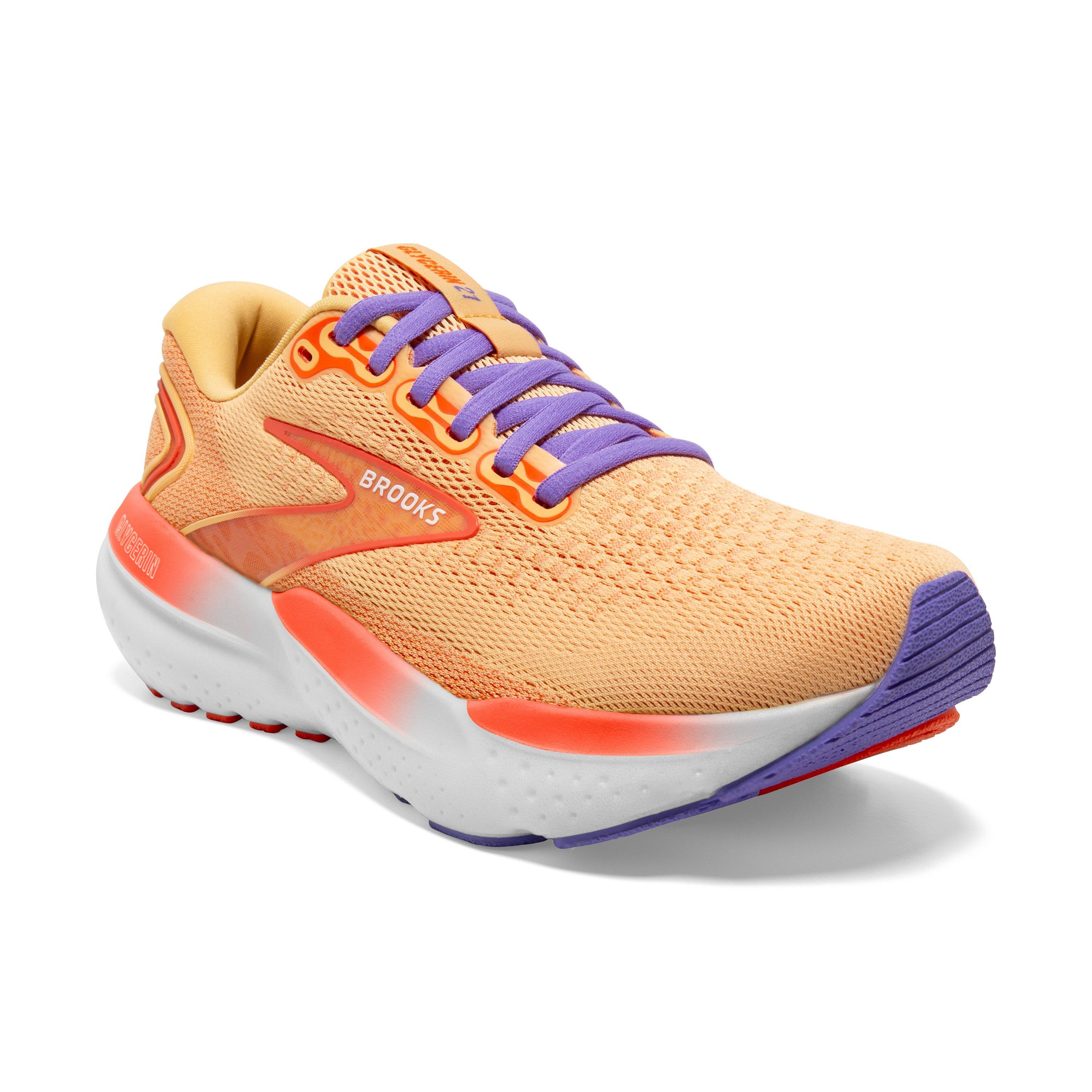 Orange Brook Shoes Brooks Running Shoes