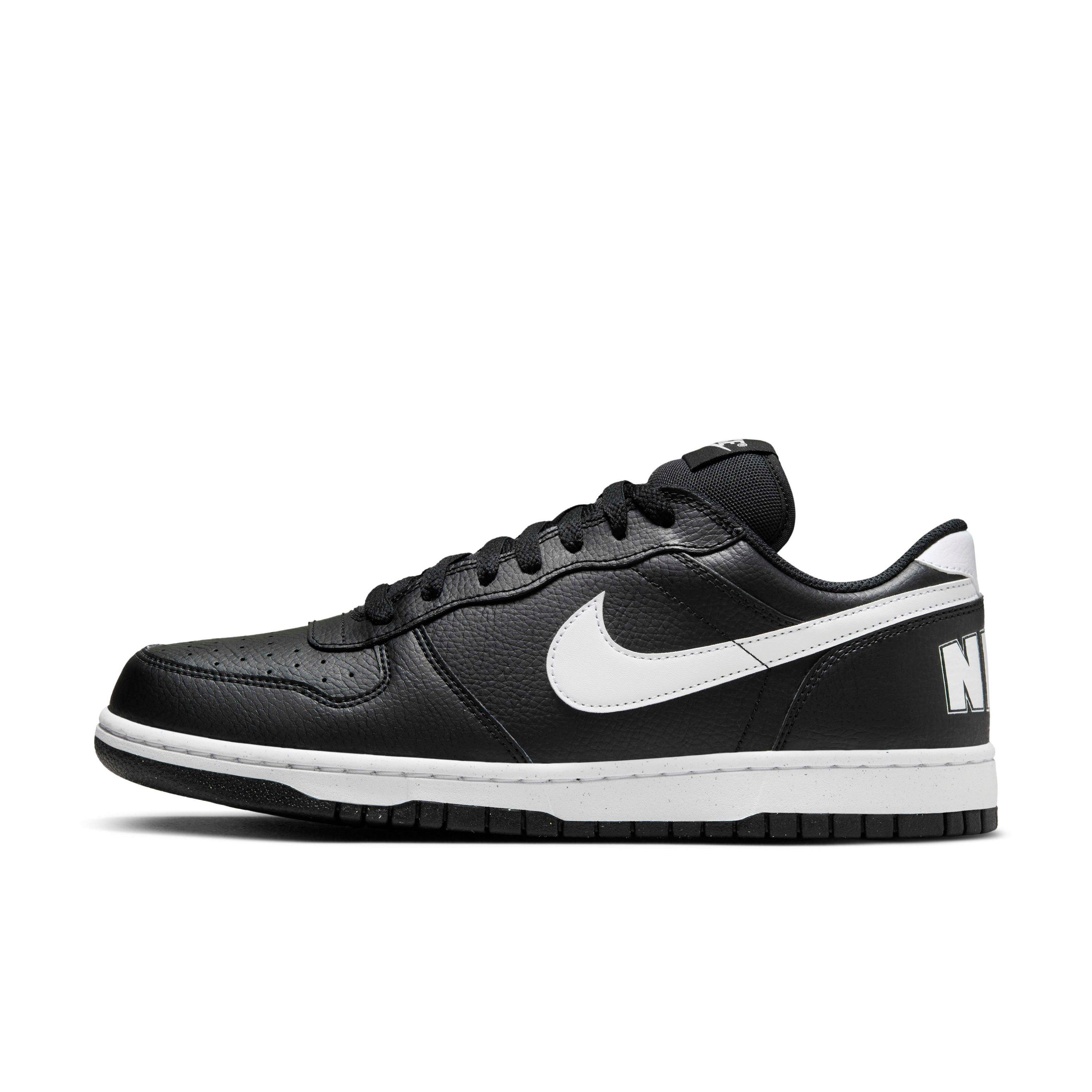 Nike Big Low "Black/White" Men's Shoe - BLACK/WHITE Thumbnail View 2