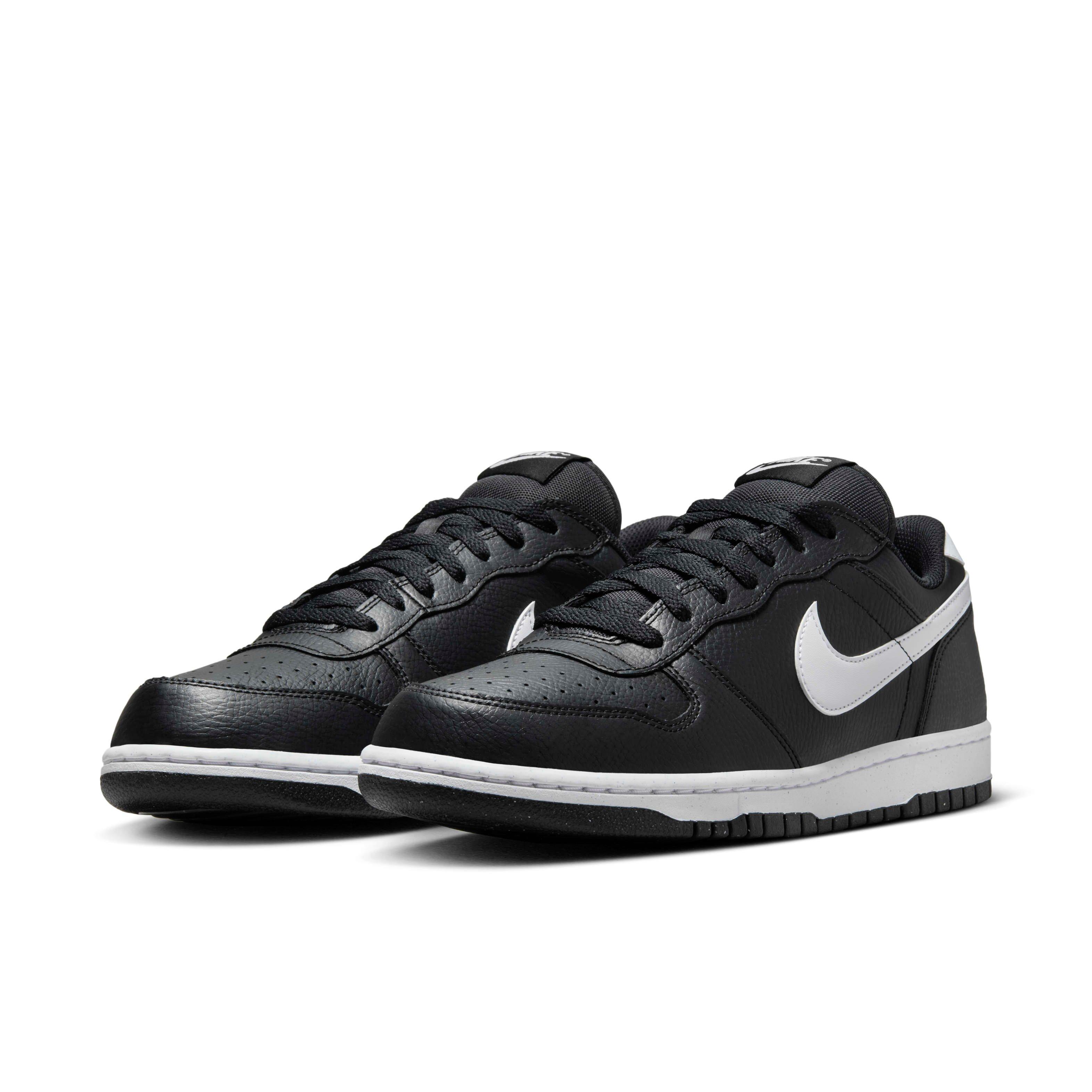 Nike Big Low "Black/White" Men's Shoe - BLACK/WHITE Thumbnail View 3