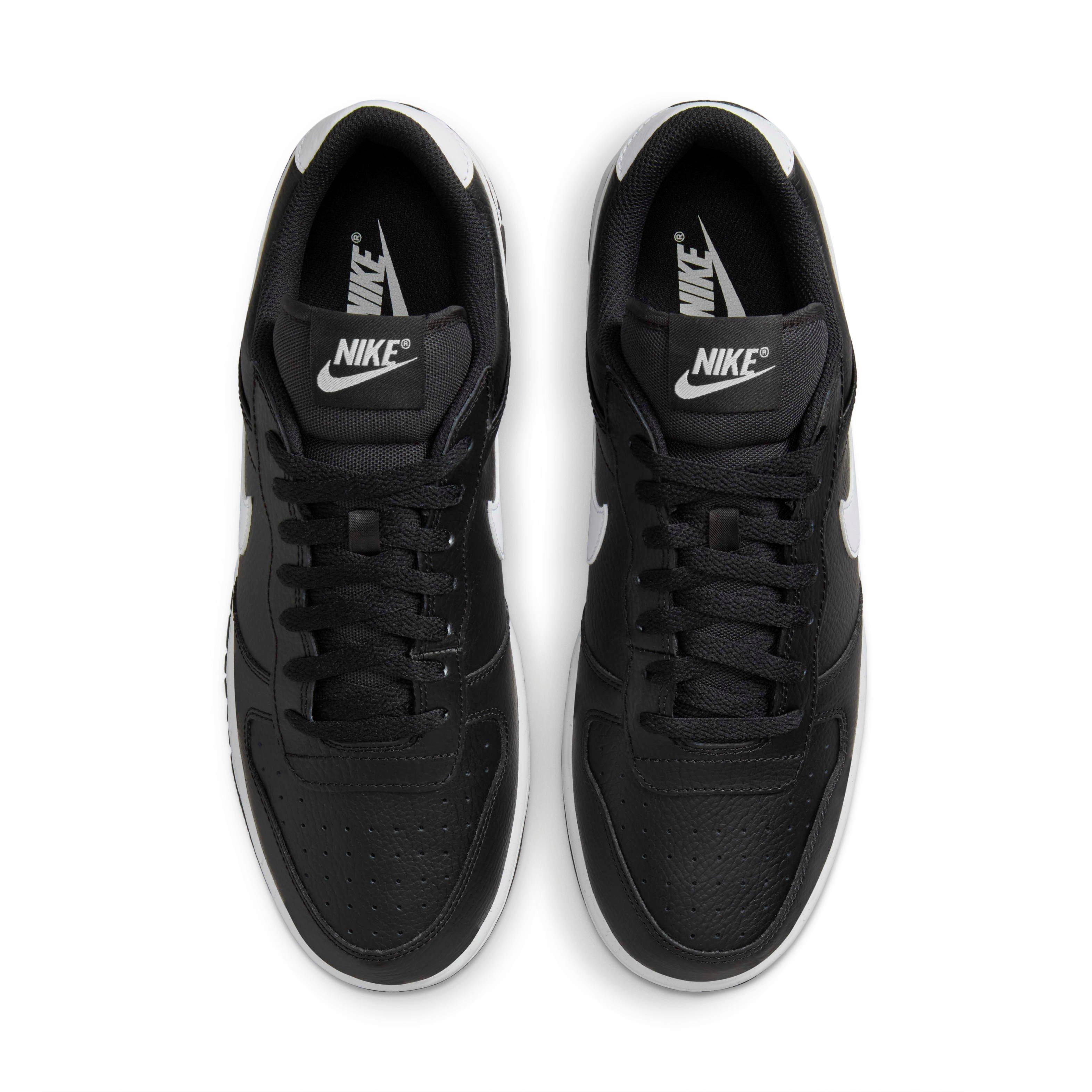 Nike Big Low "Black/White" Men's Shoe - BLACK/WHITE Thumbnail View 4