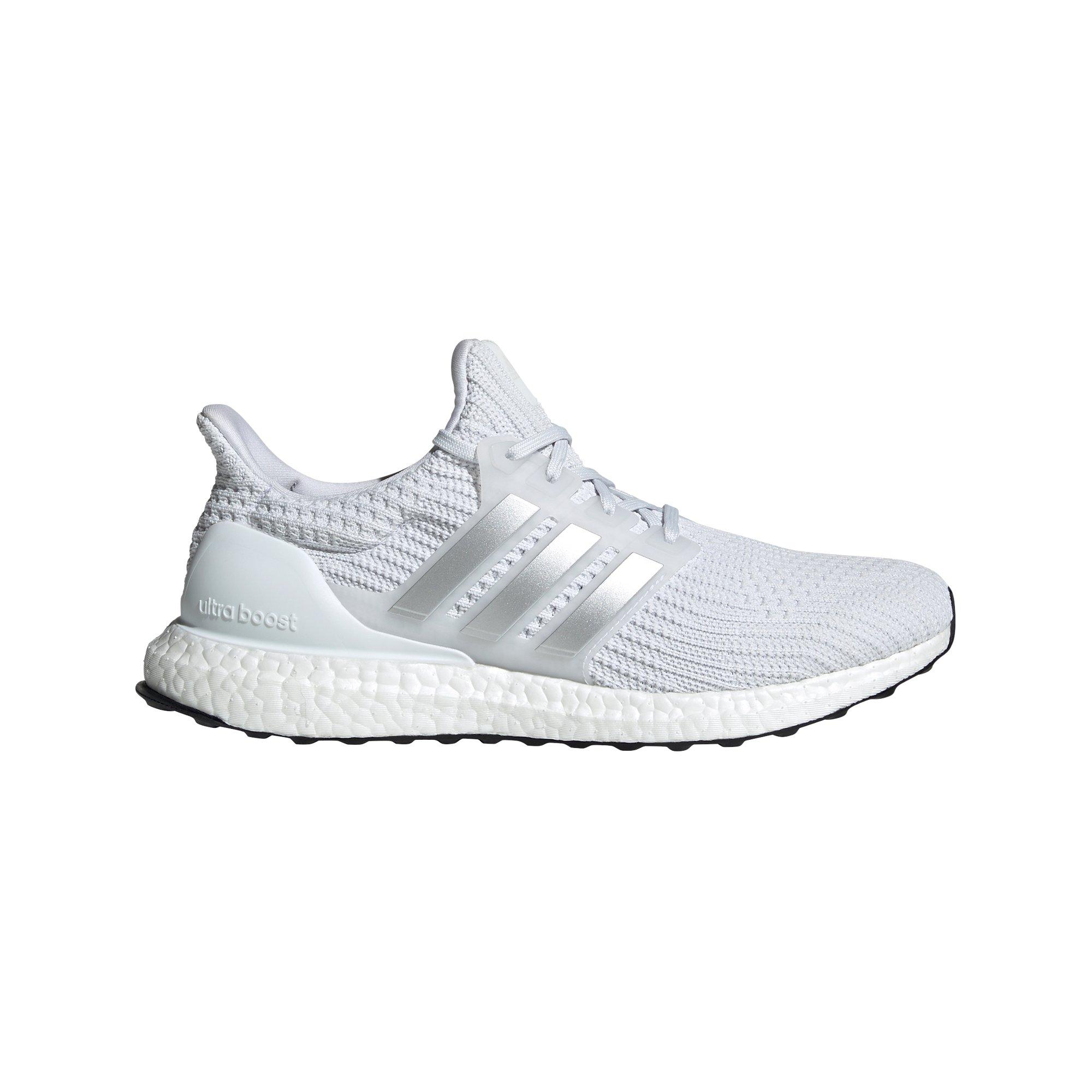 adidas Ultraboost 4.0 DNA "White/Silver" Men's Running Shoe - WHITE Thumbnail View 1