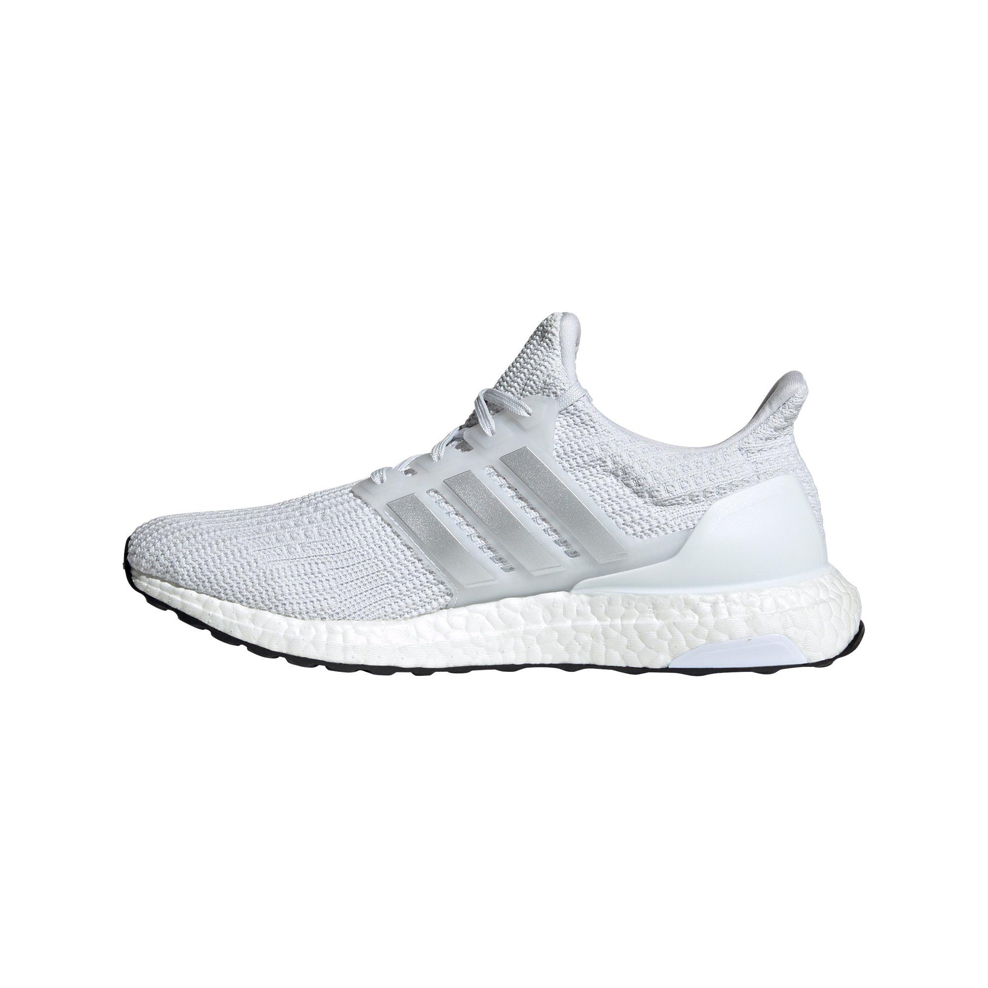 adidas Ultraboost 4.0 DNA "White/Silver" Men's Running Shoe - WHITE Thumbnail View 2