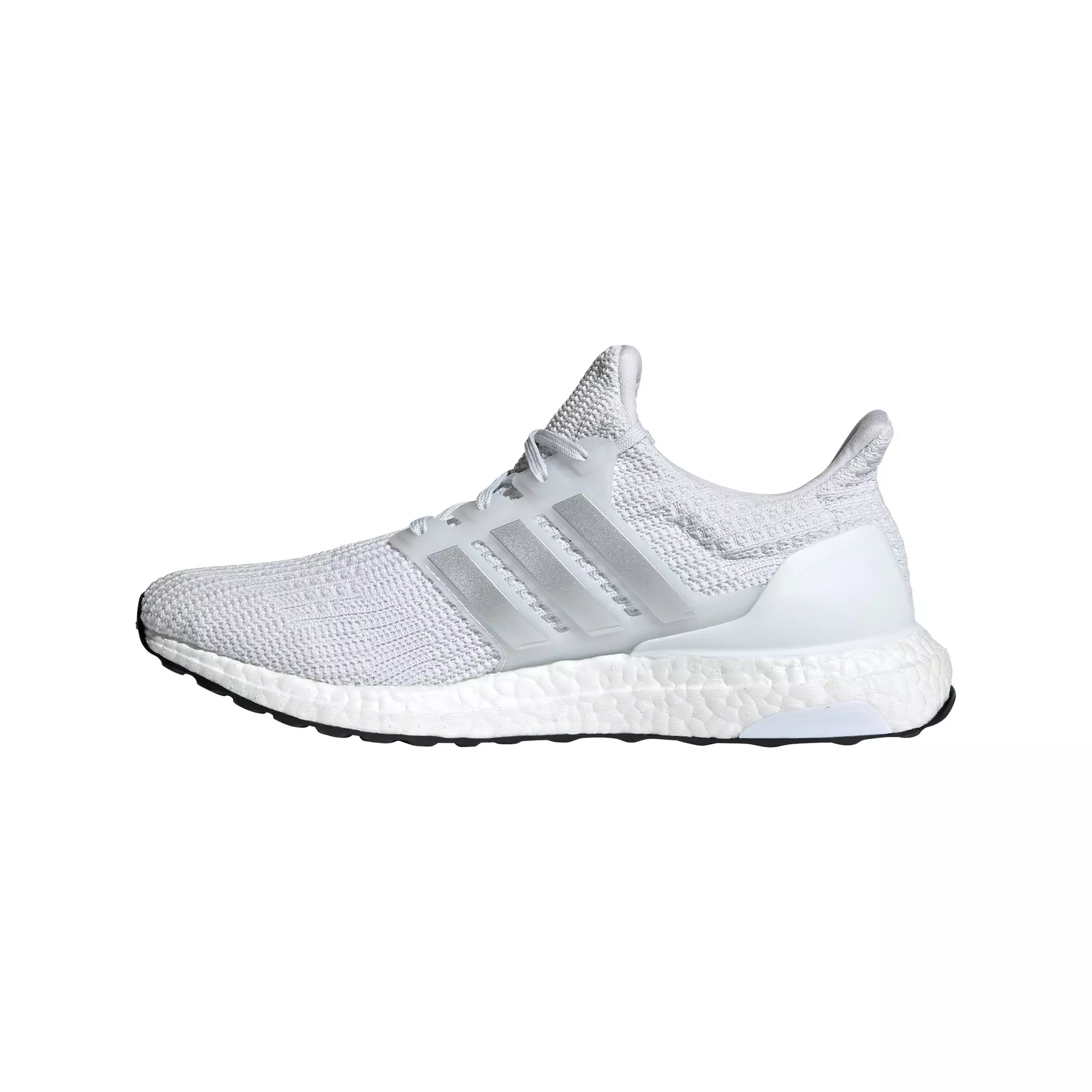 adidas Ultraboost 4.0 DNA "White/Silver" Men's Running Shoe - WHITE
