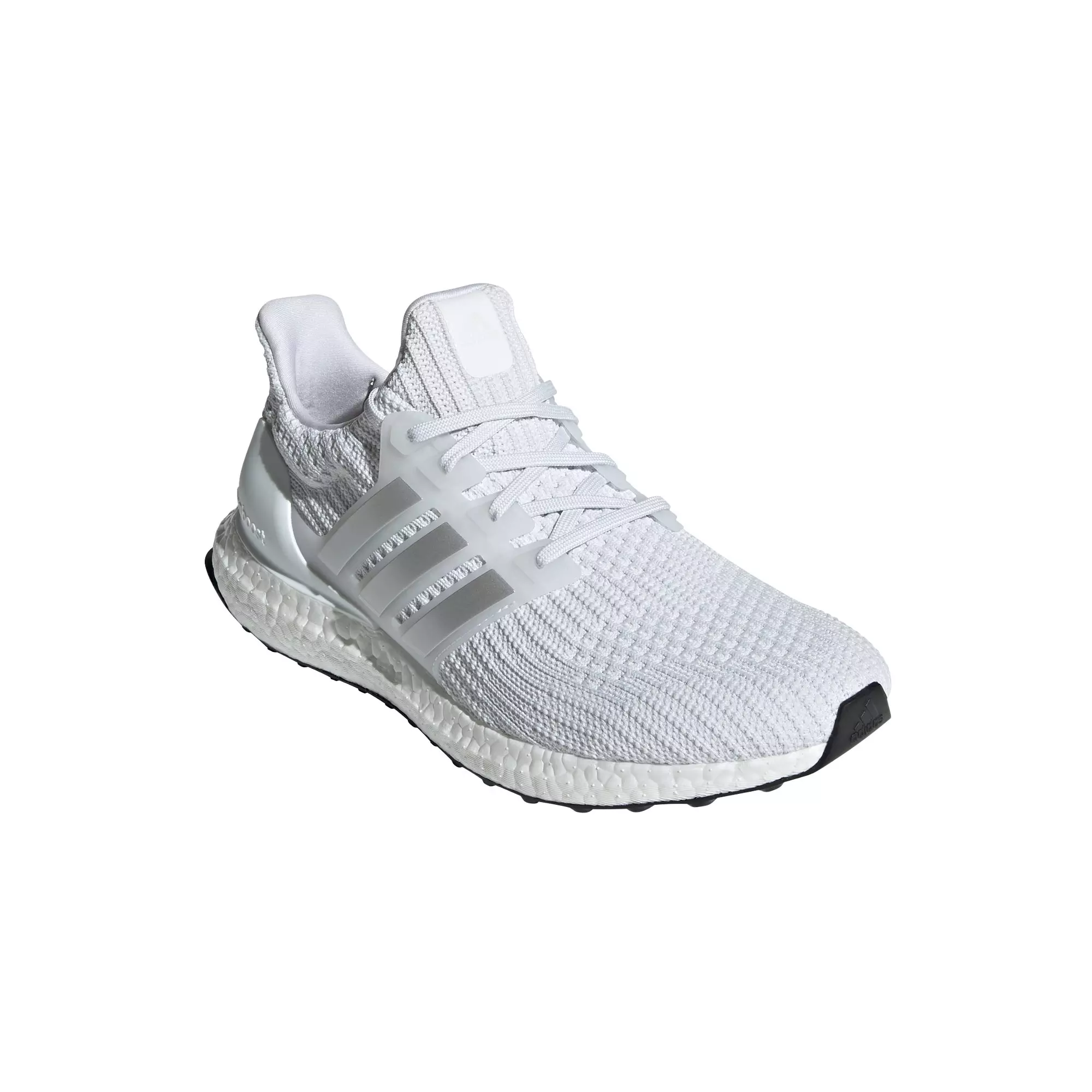 adidas Ultraboost 4.0 DNA "White/Silver" Men's Running Shoe - WHITE