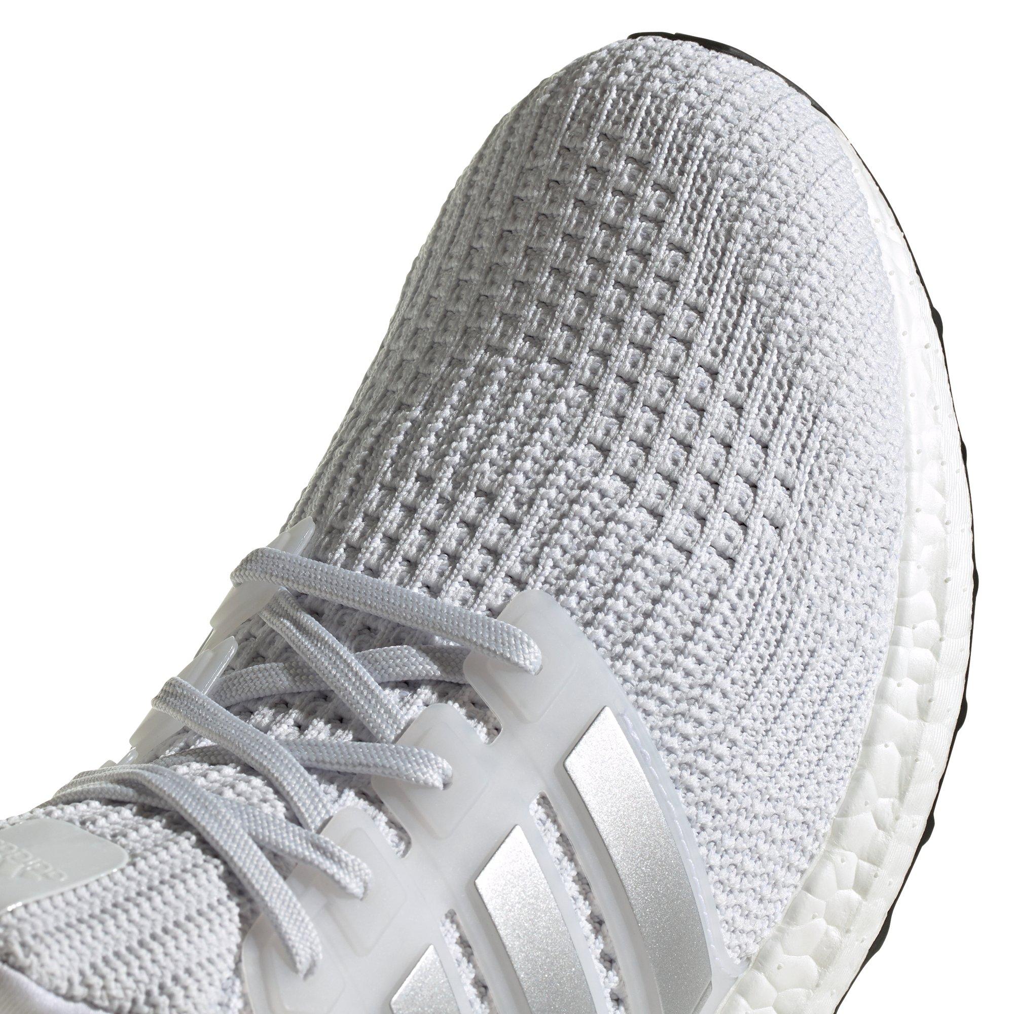 adidas Ultraboost 4.0 DNA "White/Silver" Men's Running Shoe - WHITE Thumbnail View 7