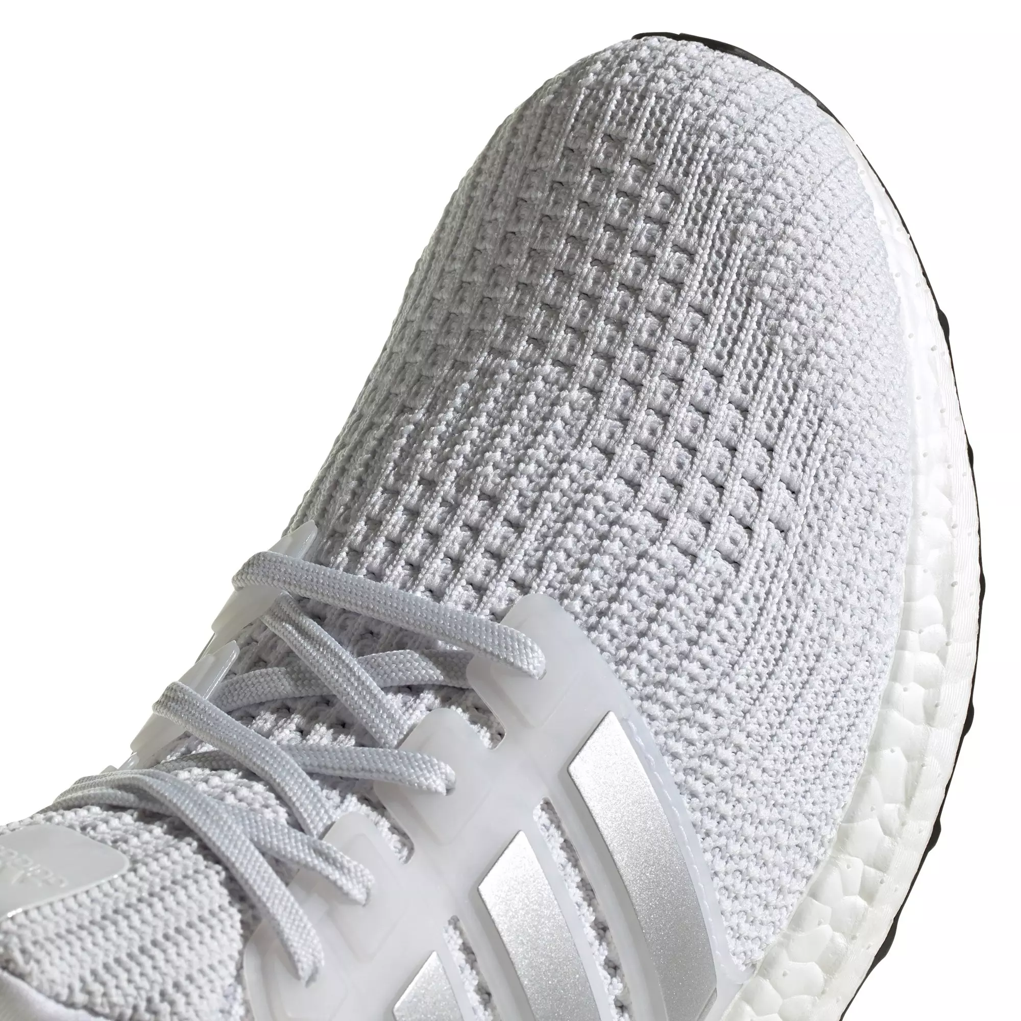 adidas Ultraboost 4.0 DNA "White/Silver" Men's Running Shoe - WHITE