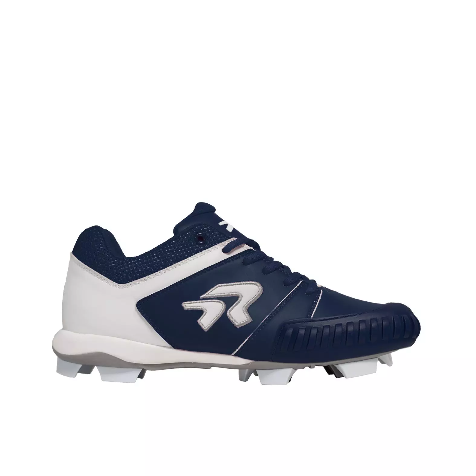 RIP-IT Ringor Flite "Navy/White" Women's Softball Cleat with Pitching Toe - NAVY/WHITE