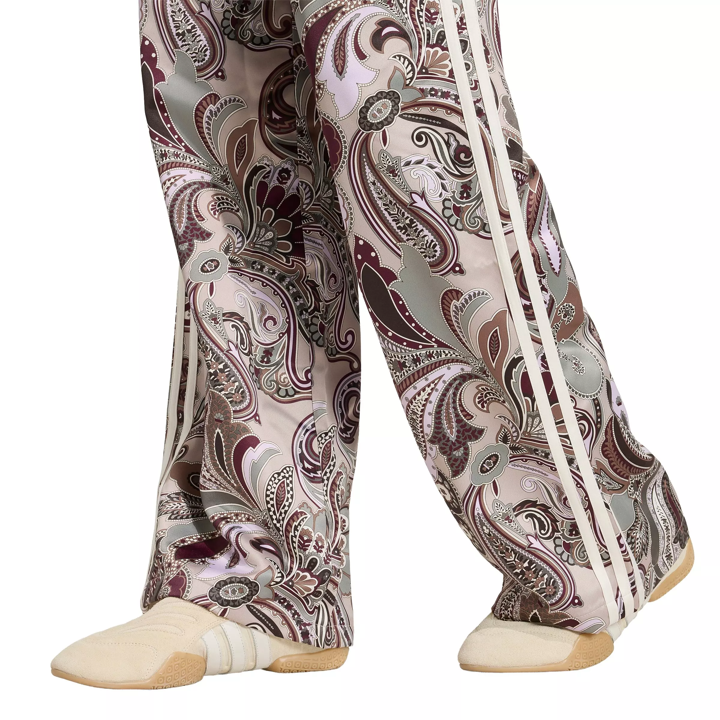 adidas Originals Women's x Liberty London Firebird Satin Trackpants - Multicolor - MULTI-COLOR