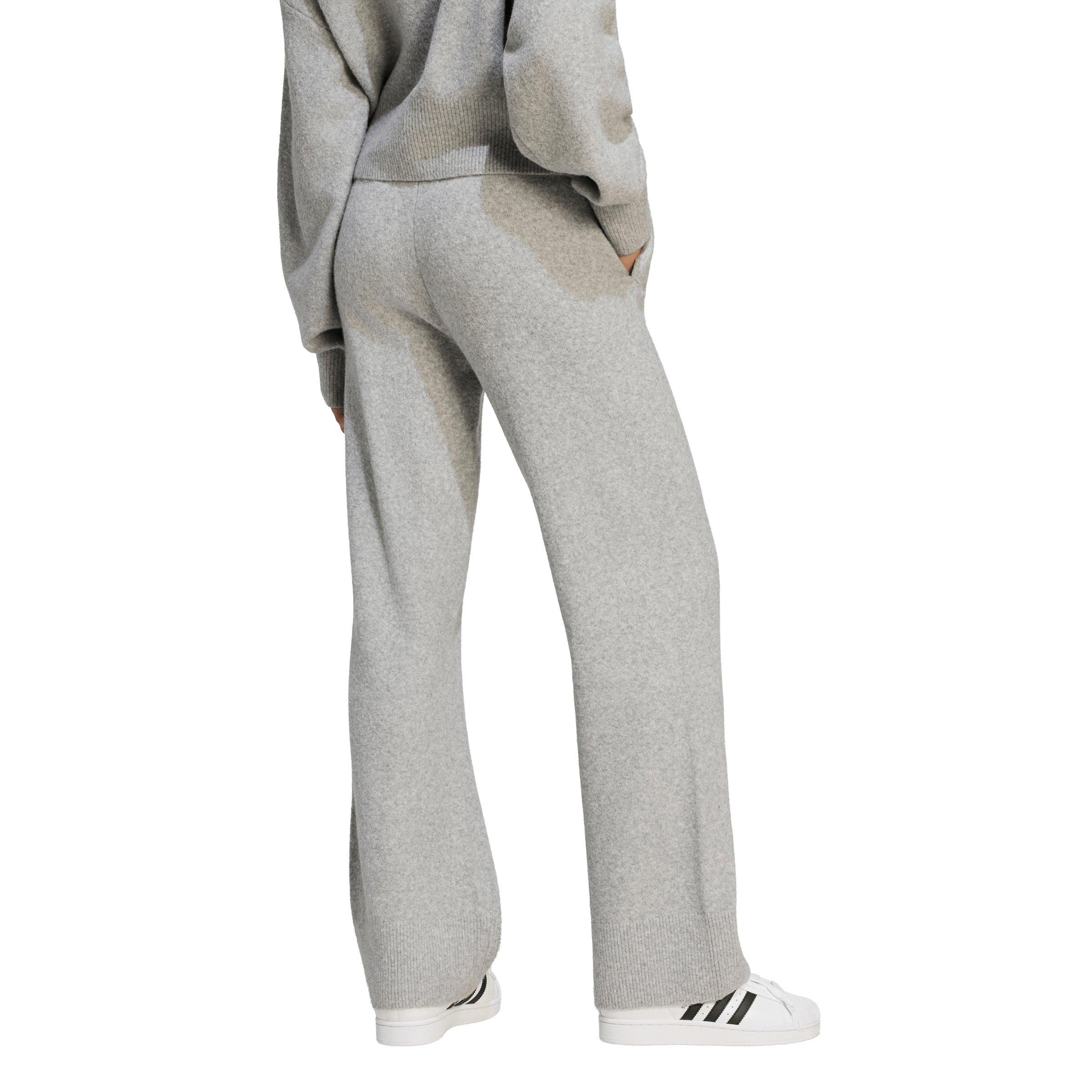 adidas Originals Women's Essentials Knit Pants - Grey - GREY
