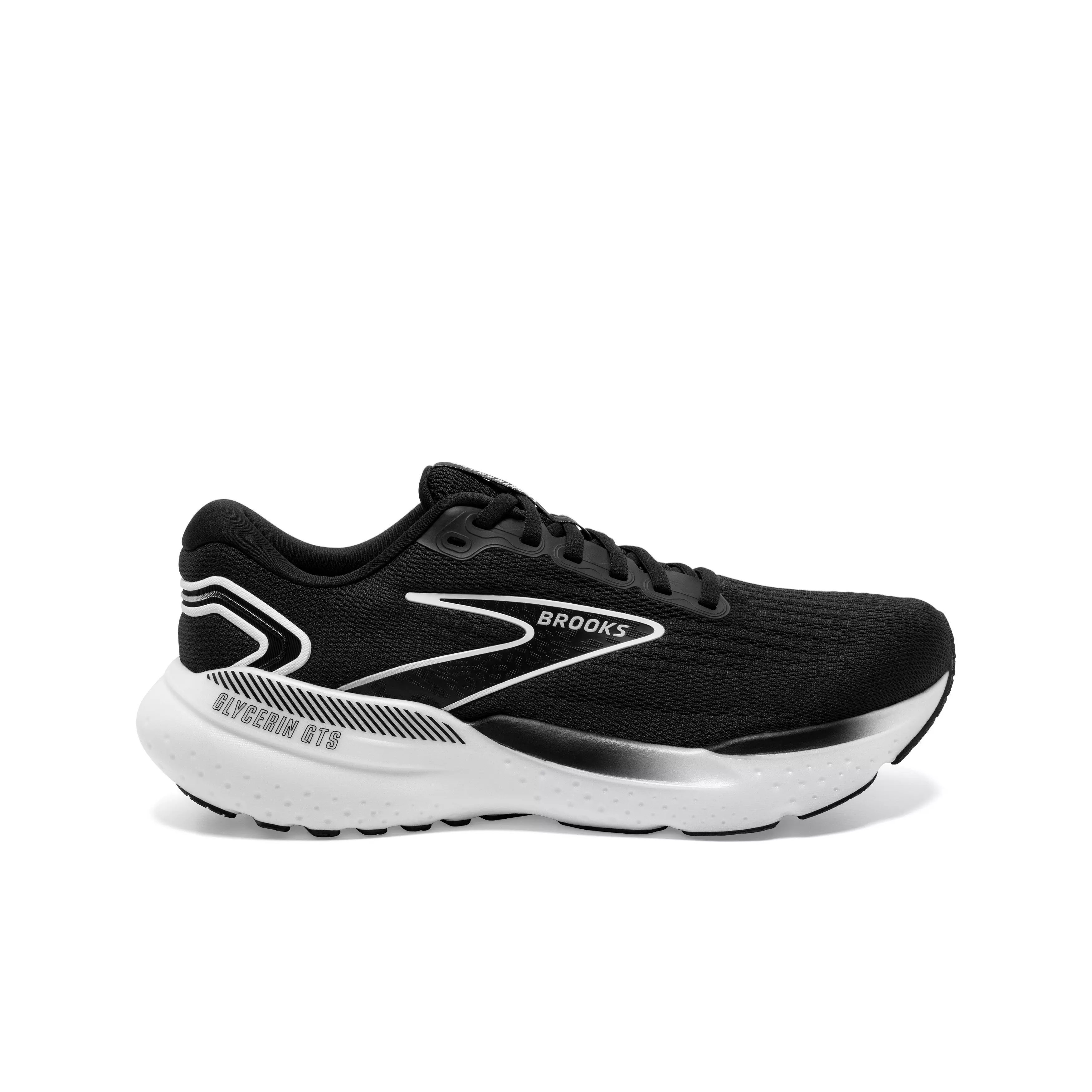 Brooks Glycerin GTS 21 "Black/Grey/White" Women's Running Shoe - BLACK/GREY/WHITE