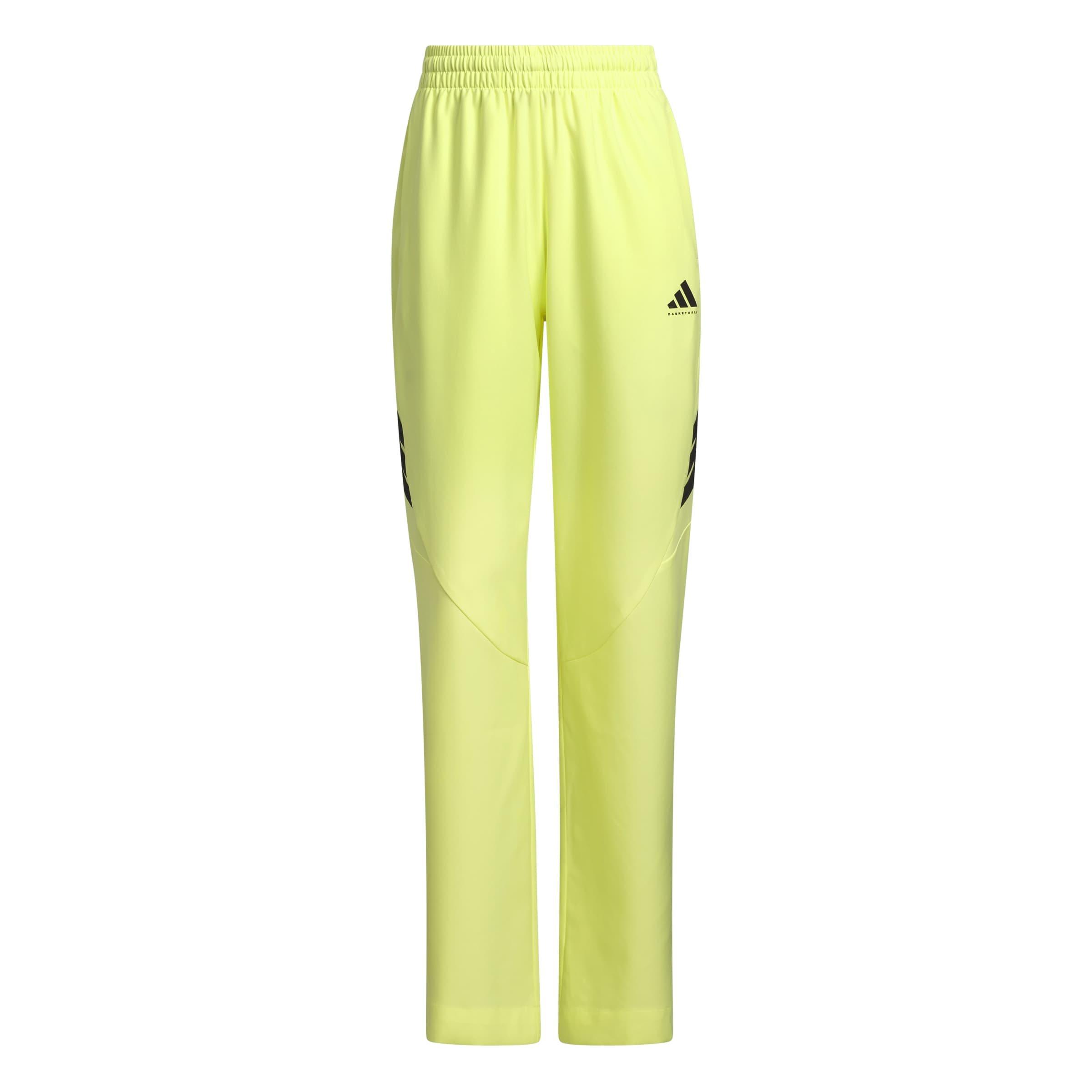 adidas Women's Crazy Lite Basketball Pants - Yellow - YELLOW