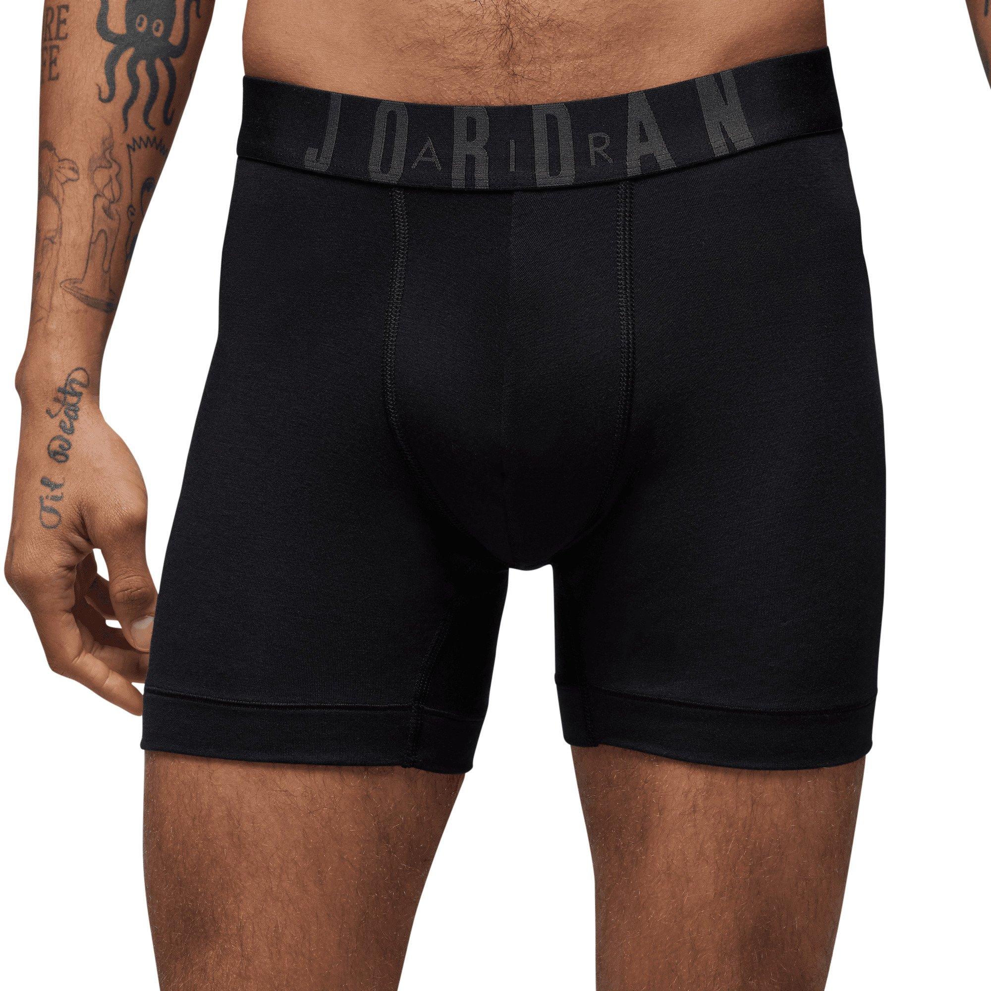 Jordan Men's Flight Modal 3-Pack Boxer Briefs - Black - BLACK Thumbnail View 1