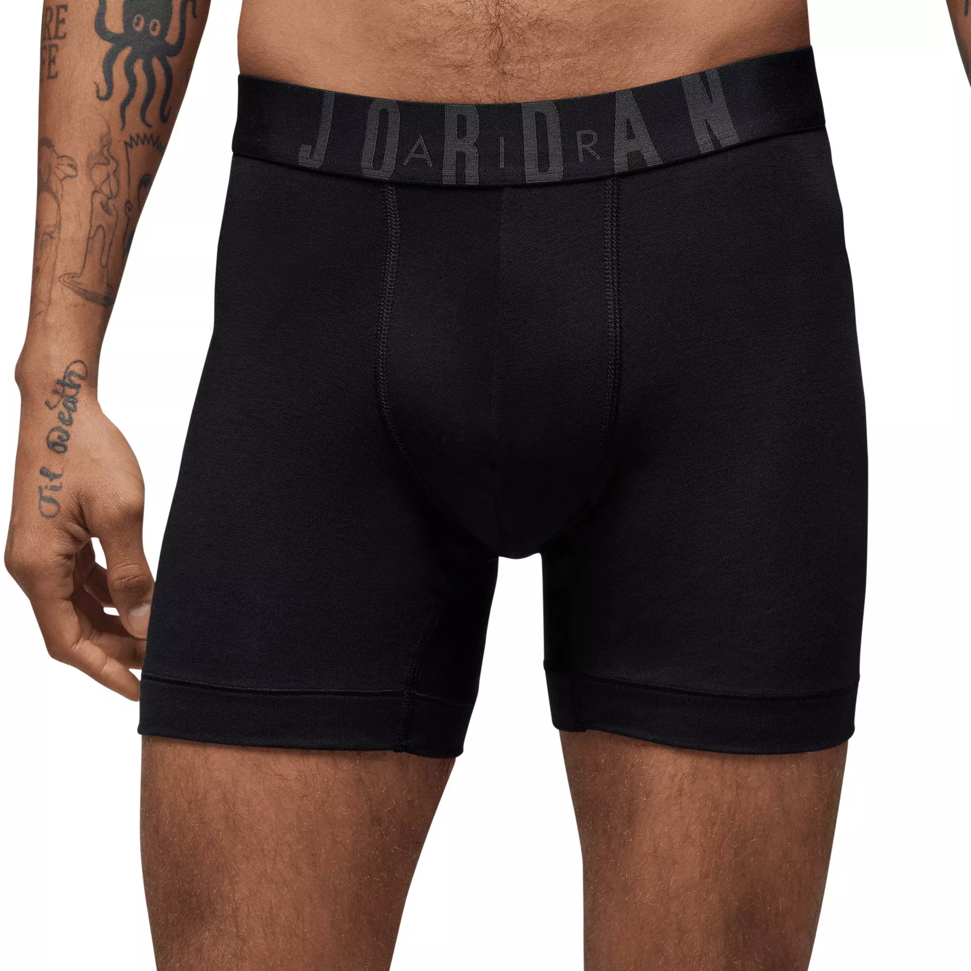 Jordan Men's Flight Modal 3-Pack Boxer Briefs - Black - BLACK