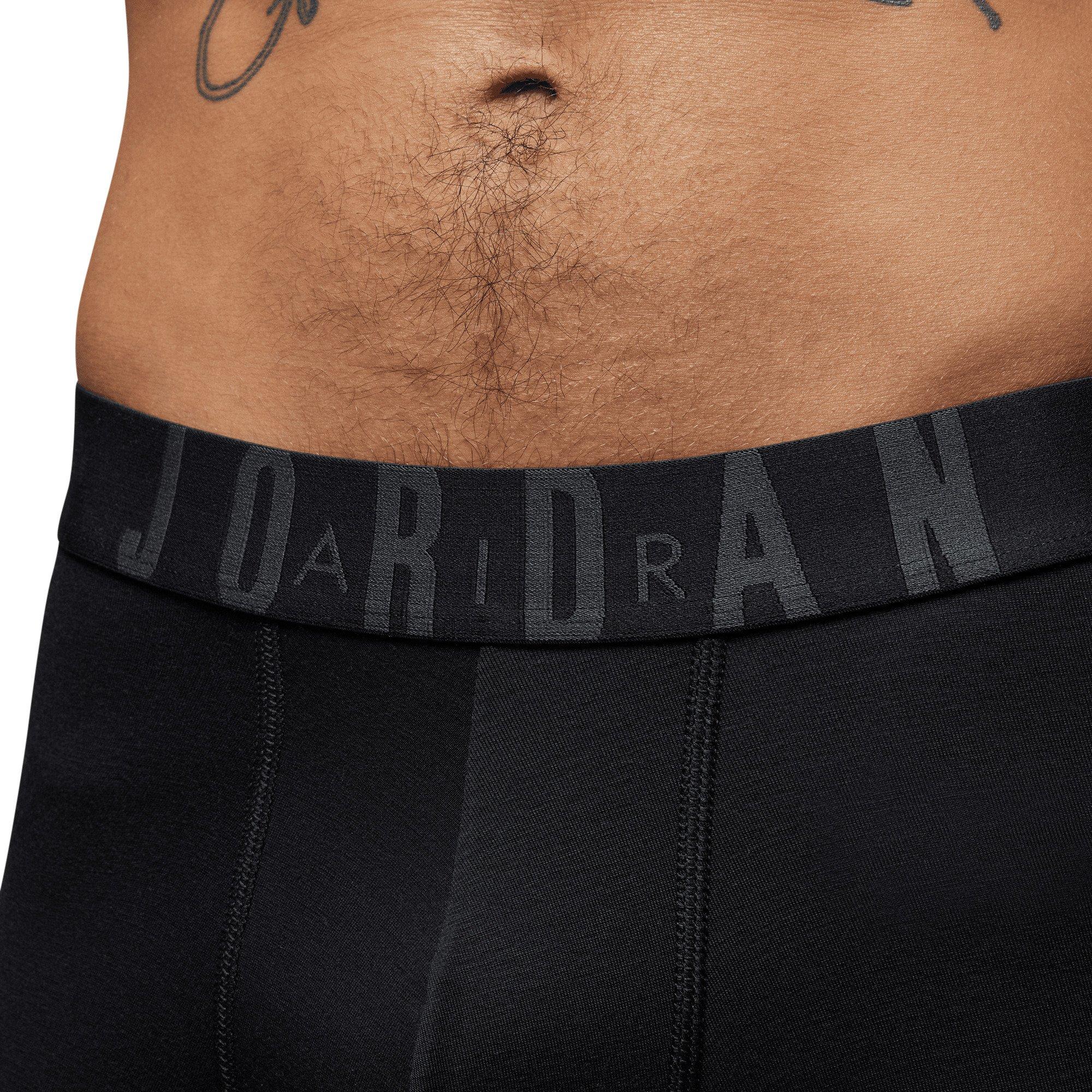 Jordan Men's Flight Modal 3-Pack Boxer Briefs - Black - BLACK Thumbnail View 3