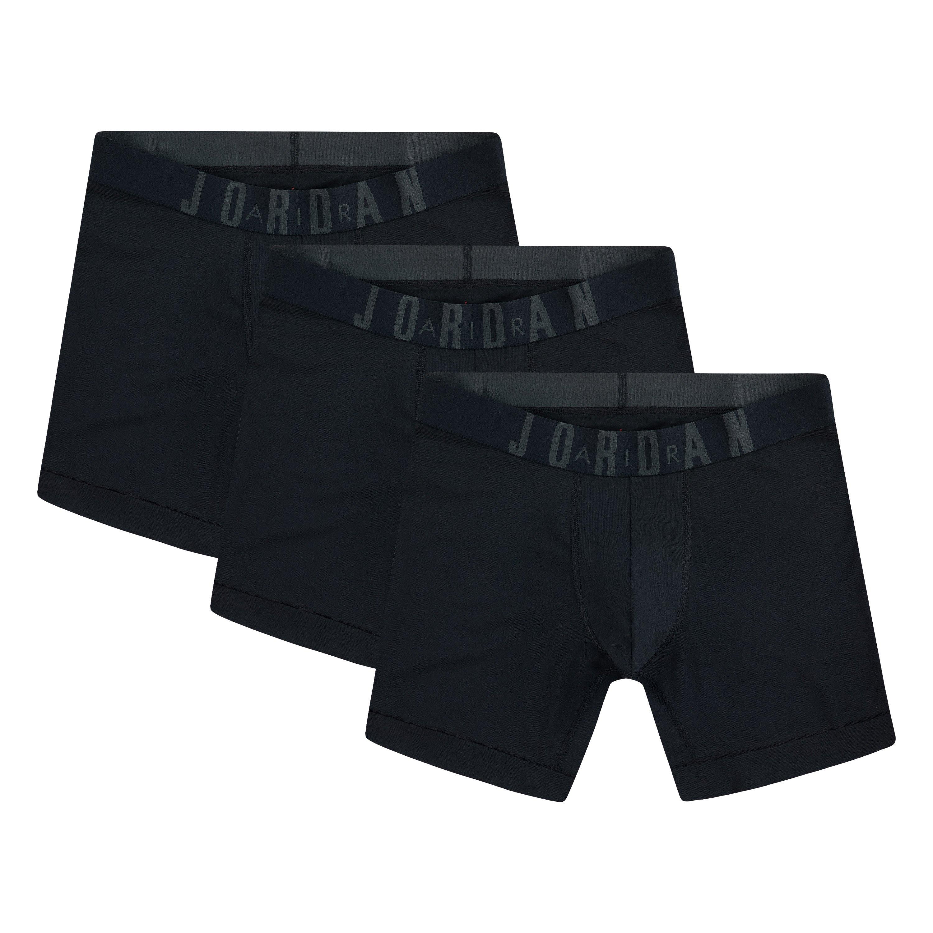 Jordan Men's Flight Modal 3-Pack Boxer Briefs -Black - BLACK Thumbnail View 6