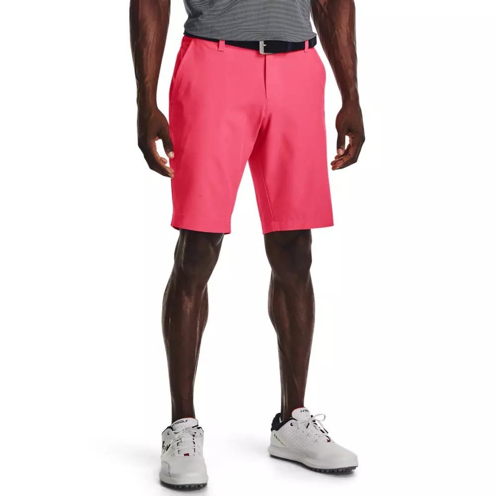 Under Armour Men's Drive Tapered Shorts - PINK