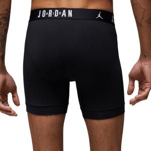 Jordan Men's Flight Cotton Core 3-Pack Boxer Brief -Black