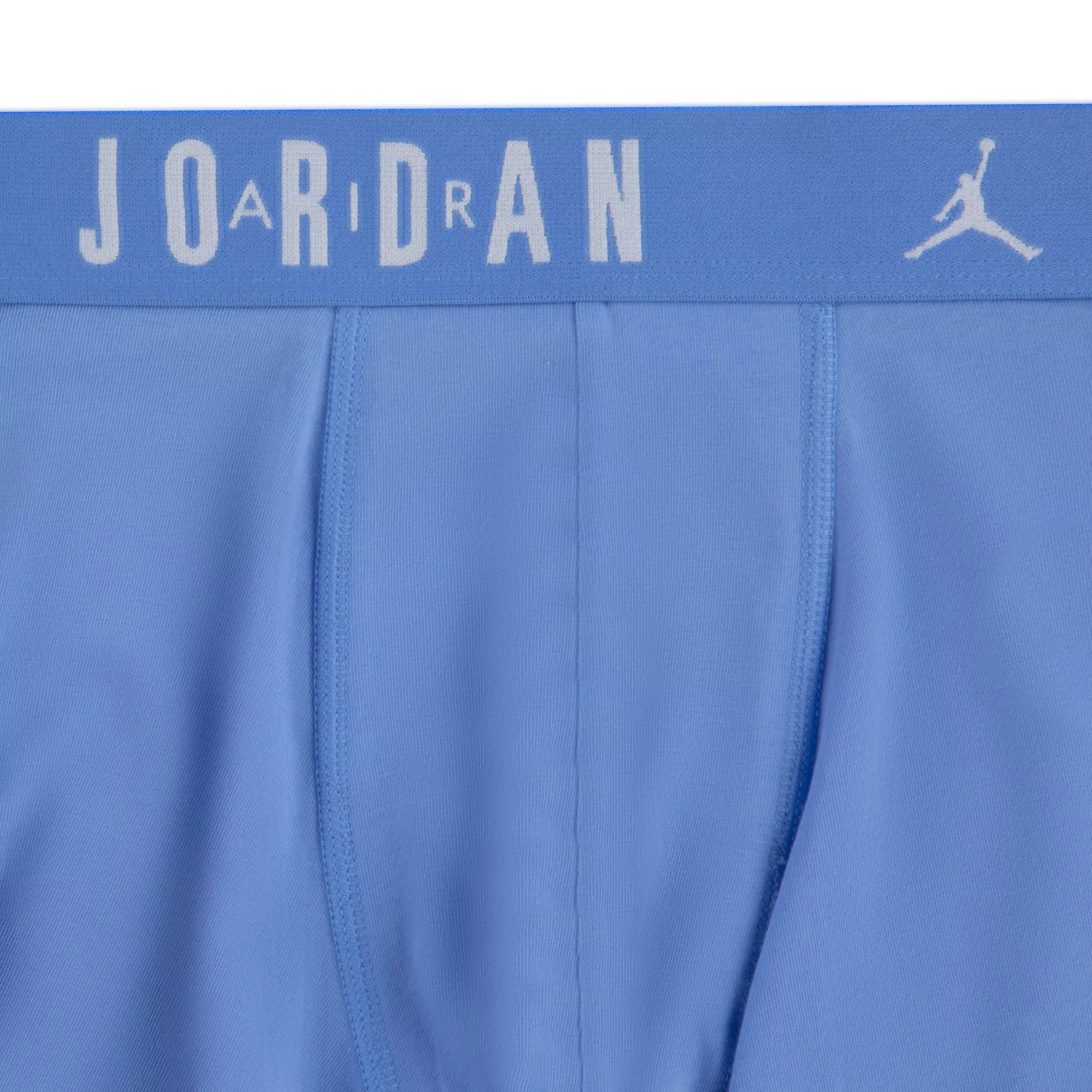 Jordan Men's Flight Cotton Core 3-Pack Boxer Brief -Blue/Black/Grey - BLUE/BLACK/GREY