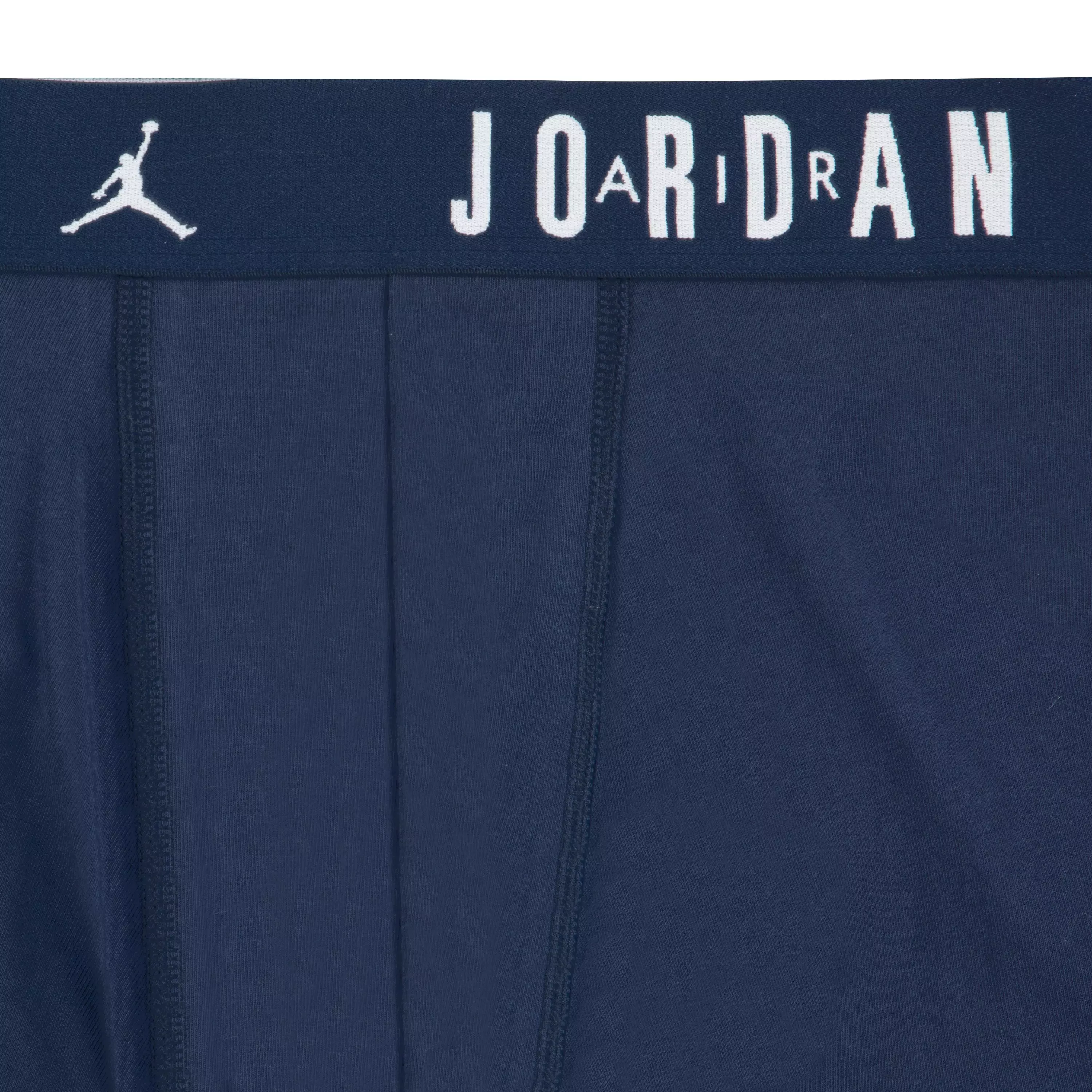 Jordan Men's Flight Cotton Core 3-Pack Boxer Brief - Blue/Black/Grey - BLUE/BLACK/GREY