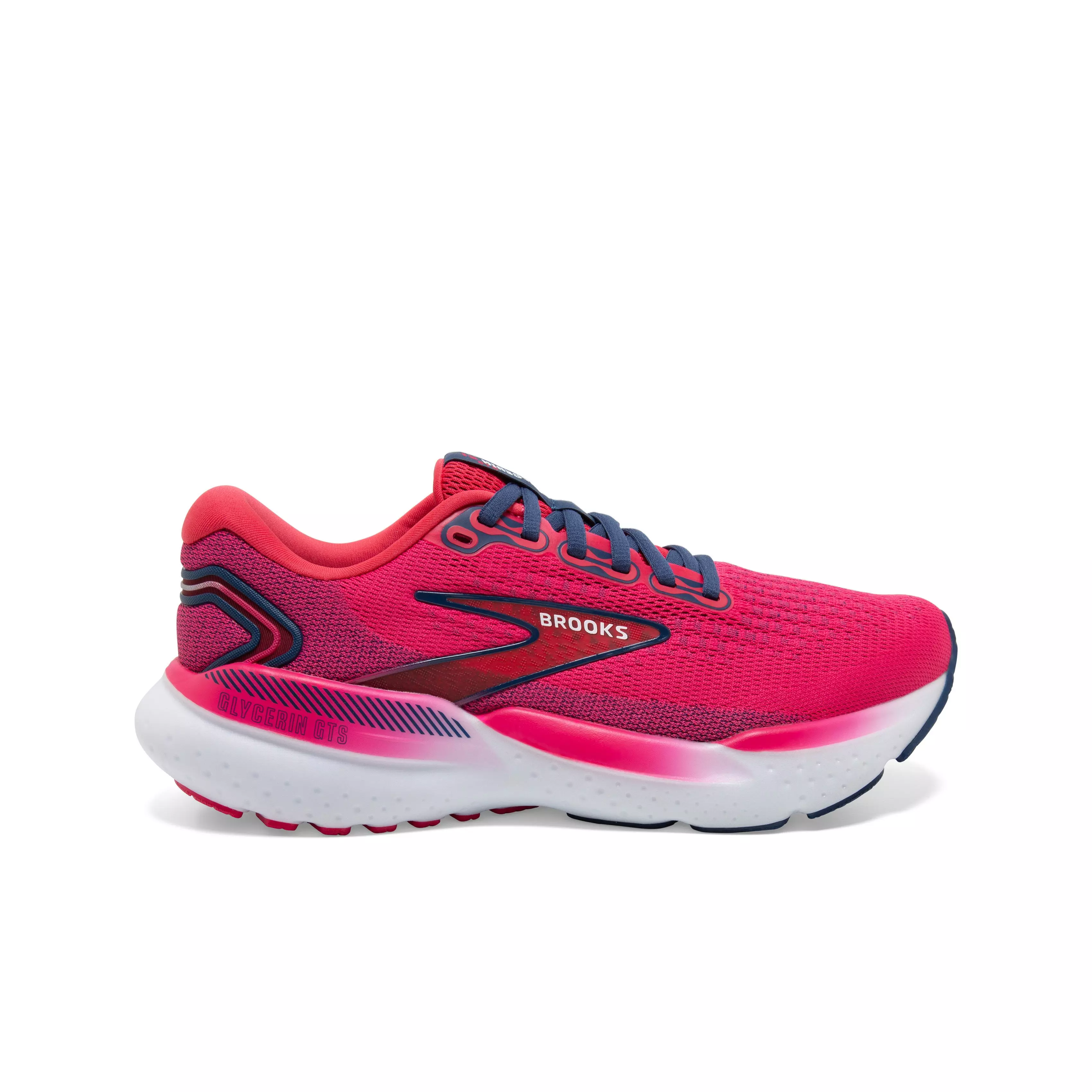 Brooks Glycerin GTS 21 "Raspberry/Estate Blue" Women's Running Shoe - RASPBERRY/BLUE