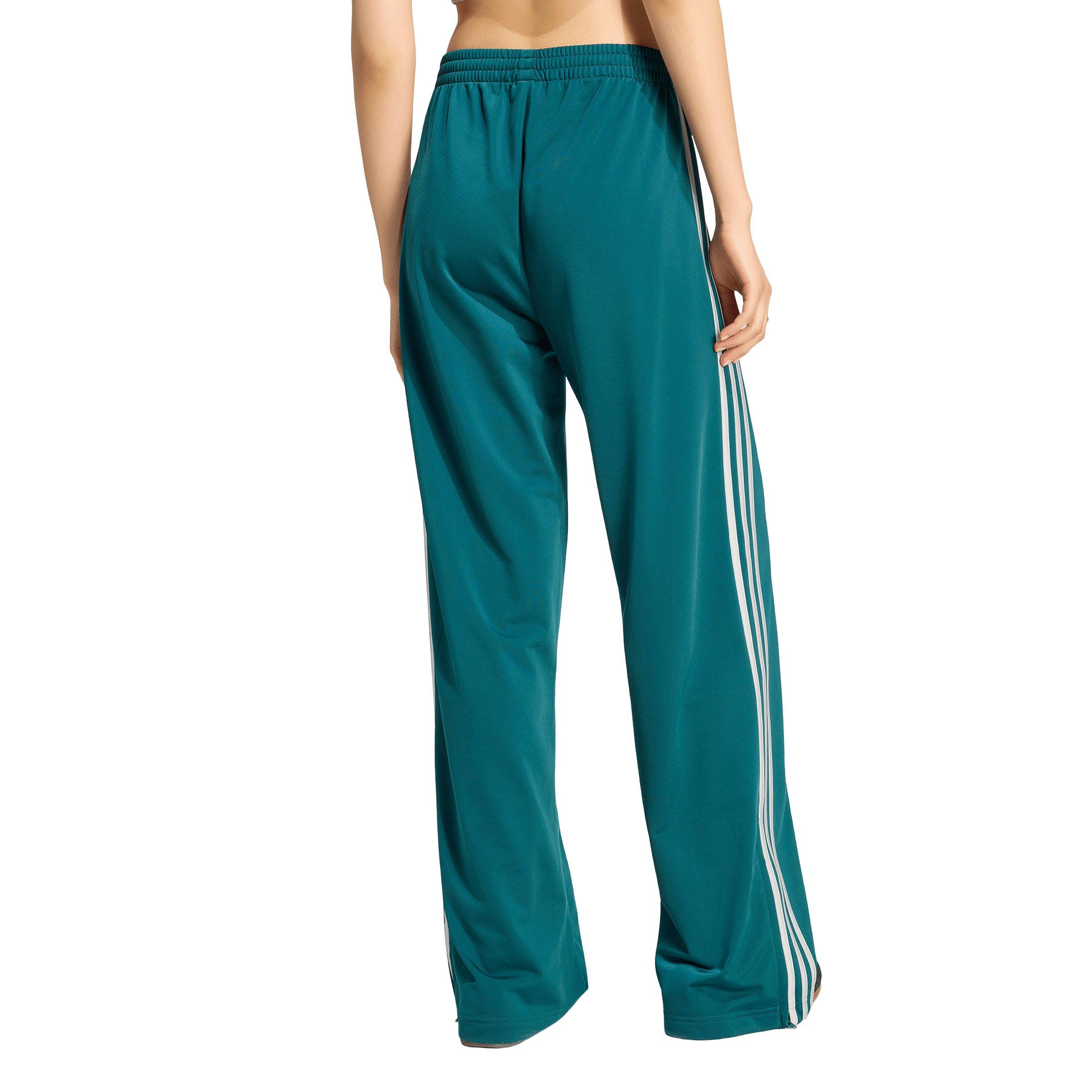 adidas Originals Women's Firebird Loose Tracksuit Pants - Green/Grey - GREEN/GREY Thumbnail View 2