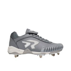 RIP-IT Dynasty 2.0 Spike with Pitching Toe "Charcoal" Women's Softball Cleat