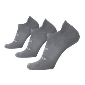 Brooks Run-In No-Show Socks (3 Pack) - ​Dark Grey