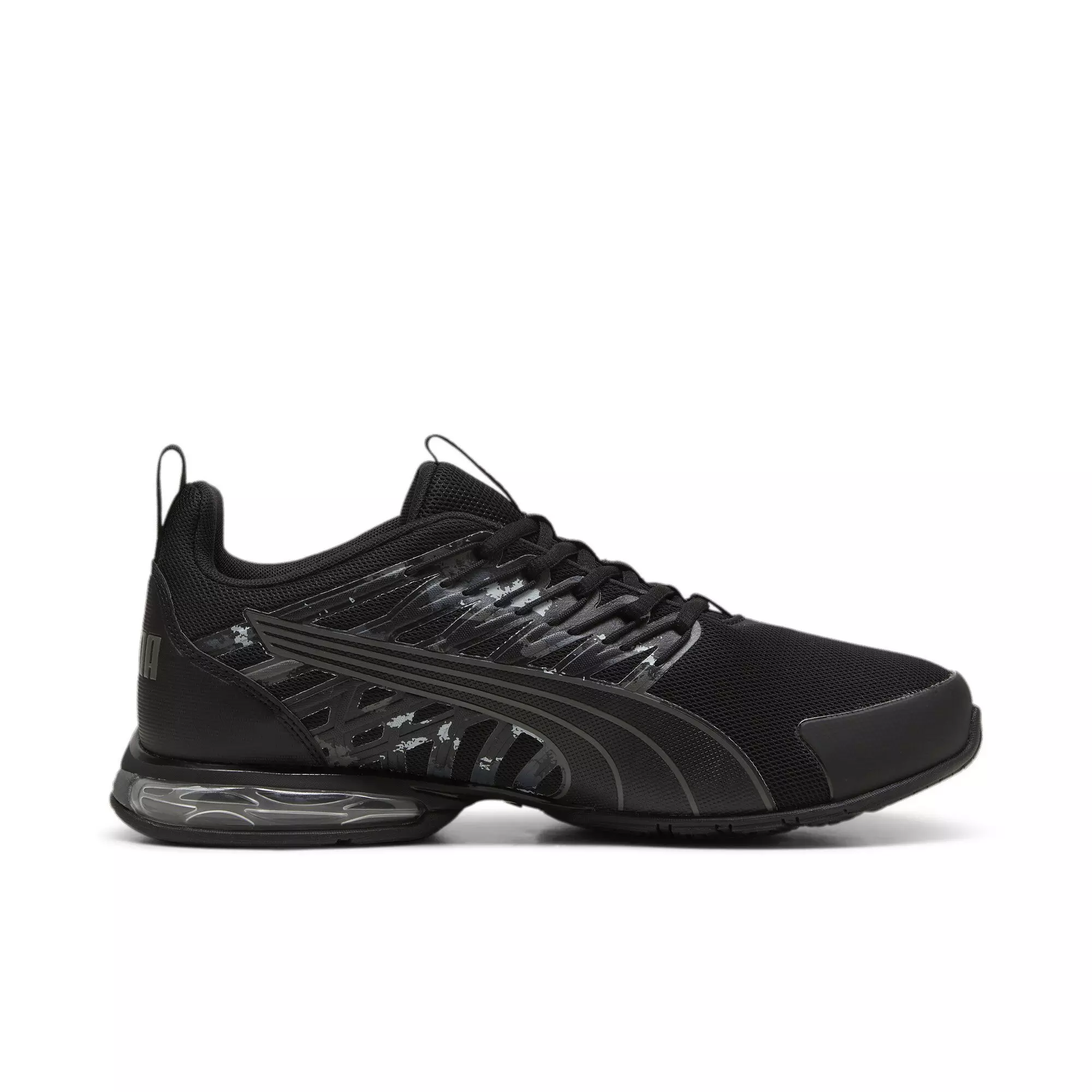 PUMA Voltaic Evo Elemental Camo "Black/Grey" Men's Running Shoe - BLACK/GREY