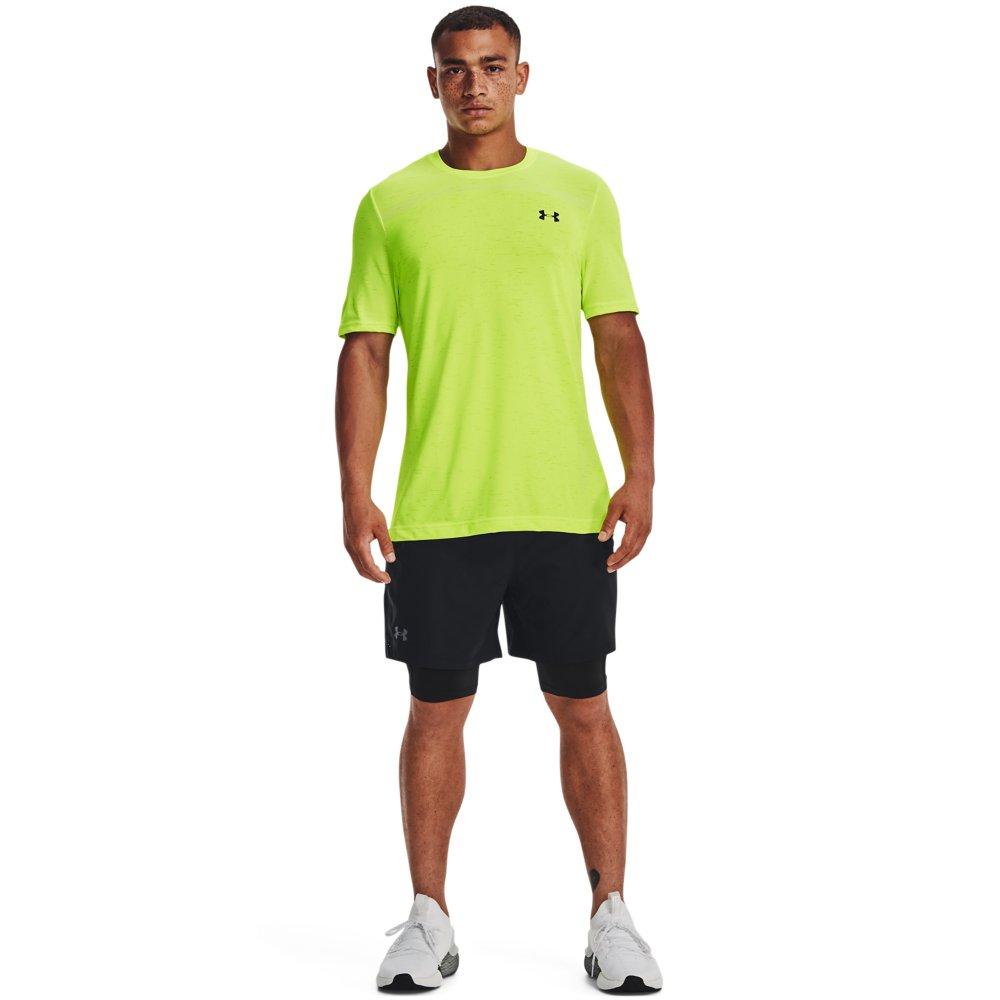 Under Armour Men's Vanish Woven 2-in-1 Shorts - BLACK Thumbnail View 3