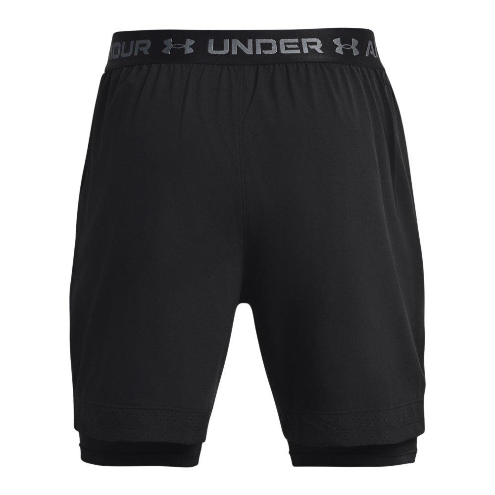 Under Armour Men's Vanish Woven 2-in-1 Shorts - BLACK Thumbnail View 6