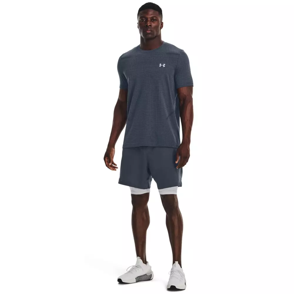 Under Armour Men's Vanish Woven 2-in-1 Shorts - GREY