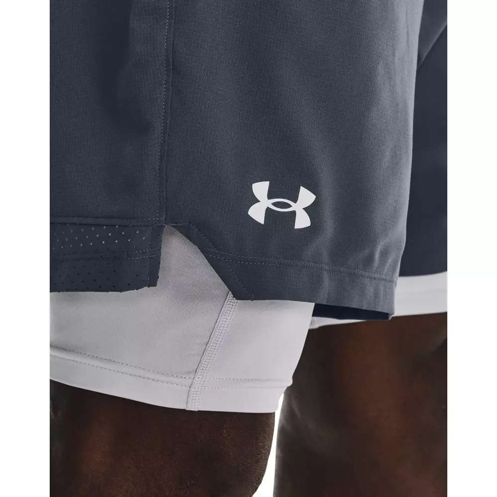 Under Armour Men's Vanish Woven 2-in-1 Shorts - GREY
