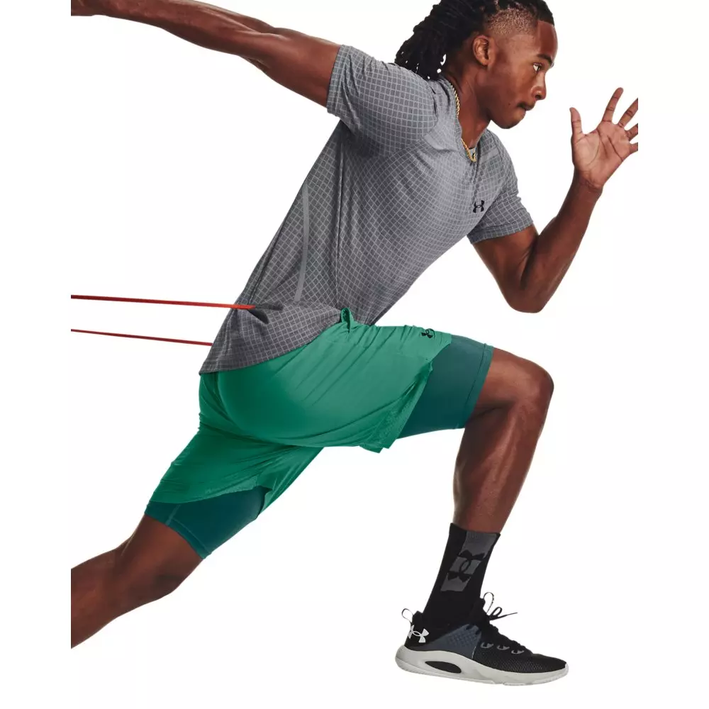 Under Armour Men's Vanish Woven 2-in-1 Shorts - GREEN