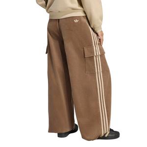 adidas Originals Women's Corduroy 3-Stripes Cargo Pants - Khaki - KHAKI