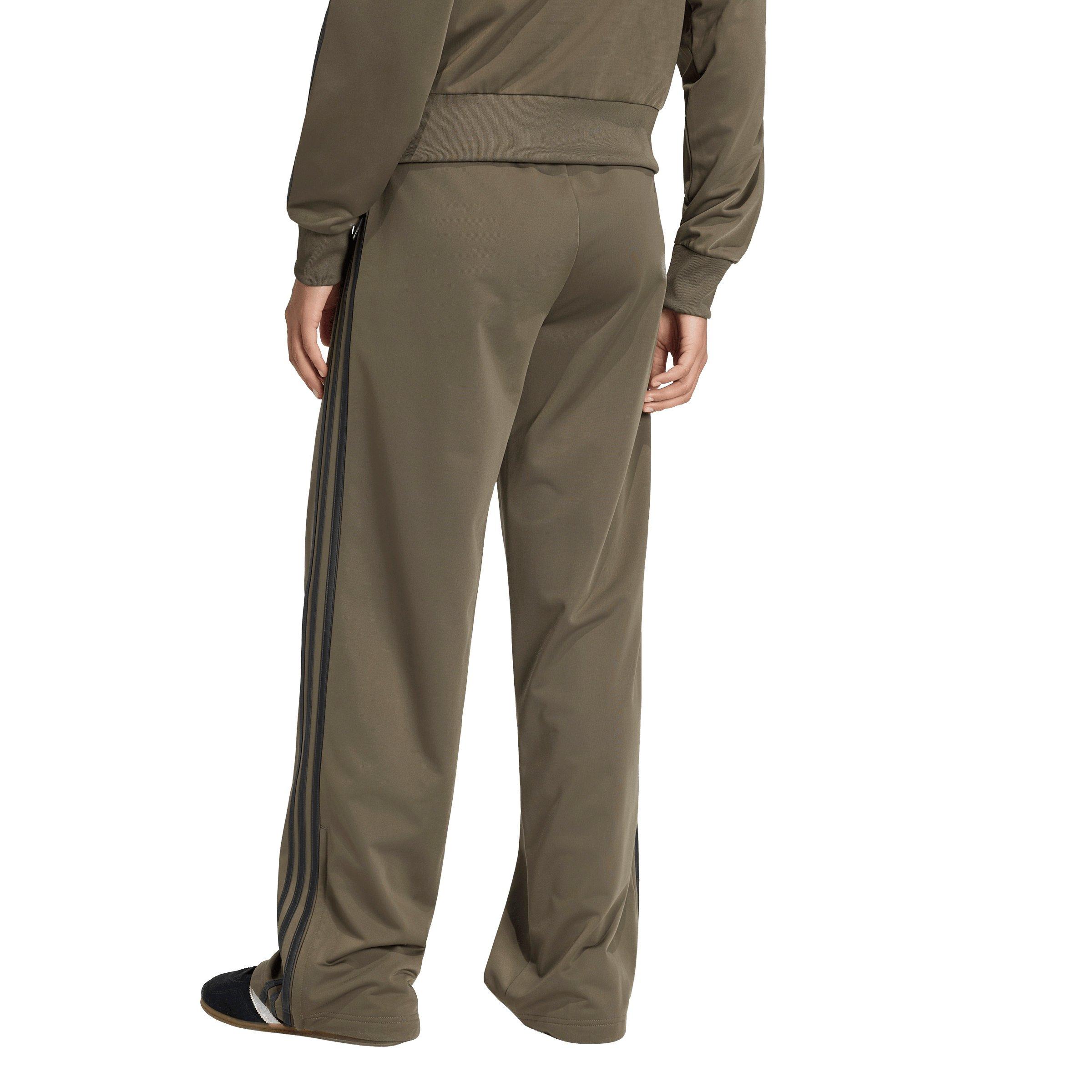 adidas Originals Women's Firebird Loose Tracksuit Pants - Brown/Black - BROWN/BLACK