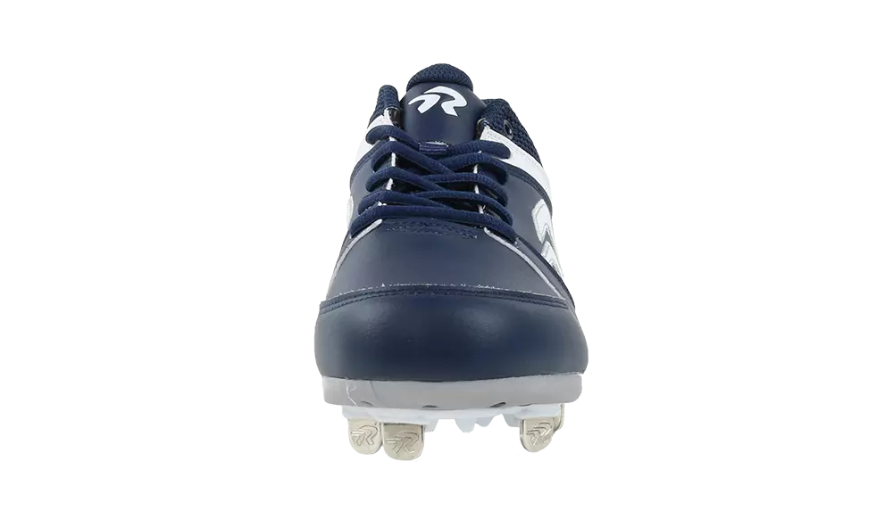 RIP-IT Ringor Flite "Navy/White" Women's Softball Cleat with Spikes - NAVY/WHITE