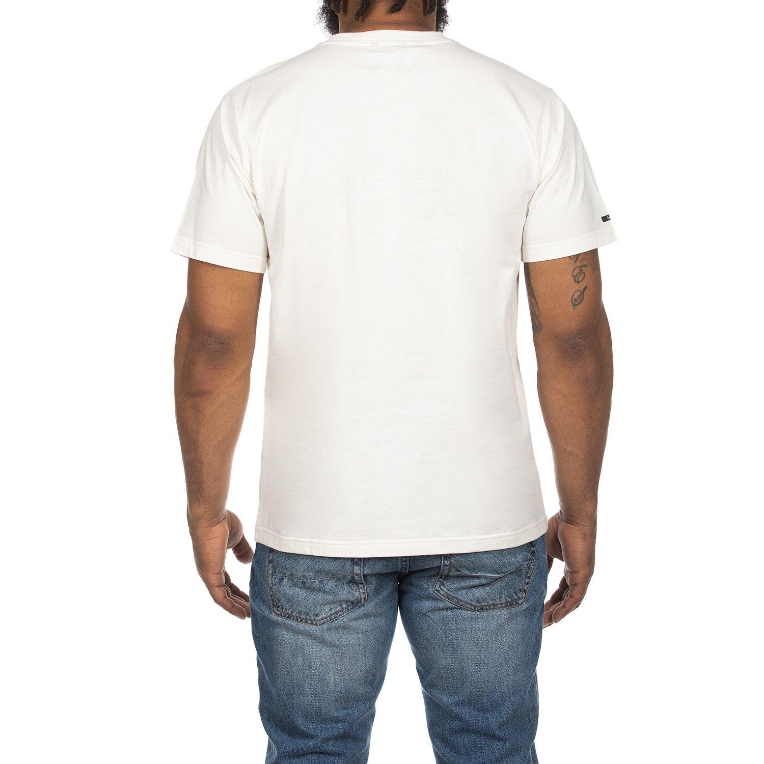 AKOO Dazzle Snobby Knit Men's White Tee Shirt