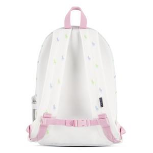 Polo Ralph Lauren Allover Logo Printed Large Backpack -White