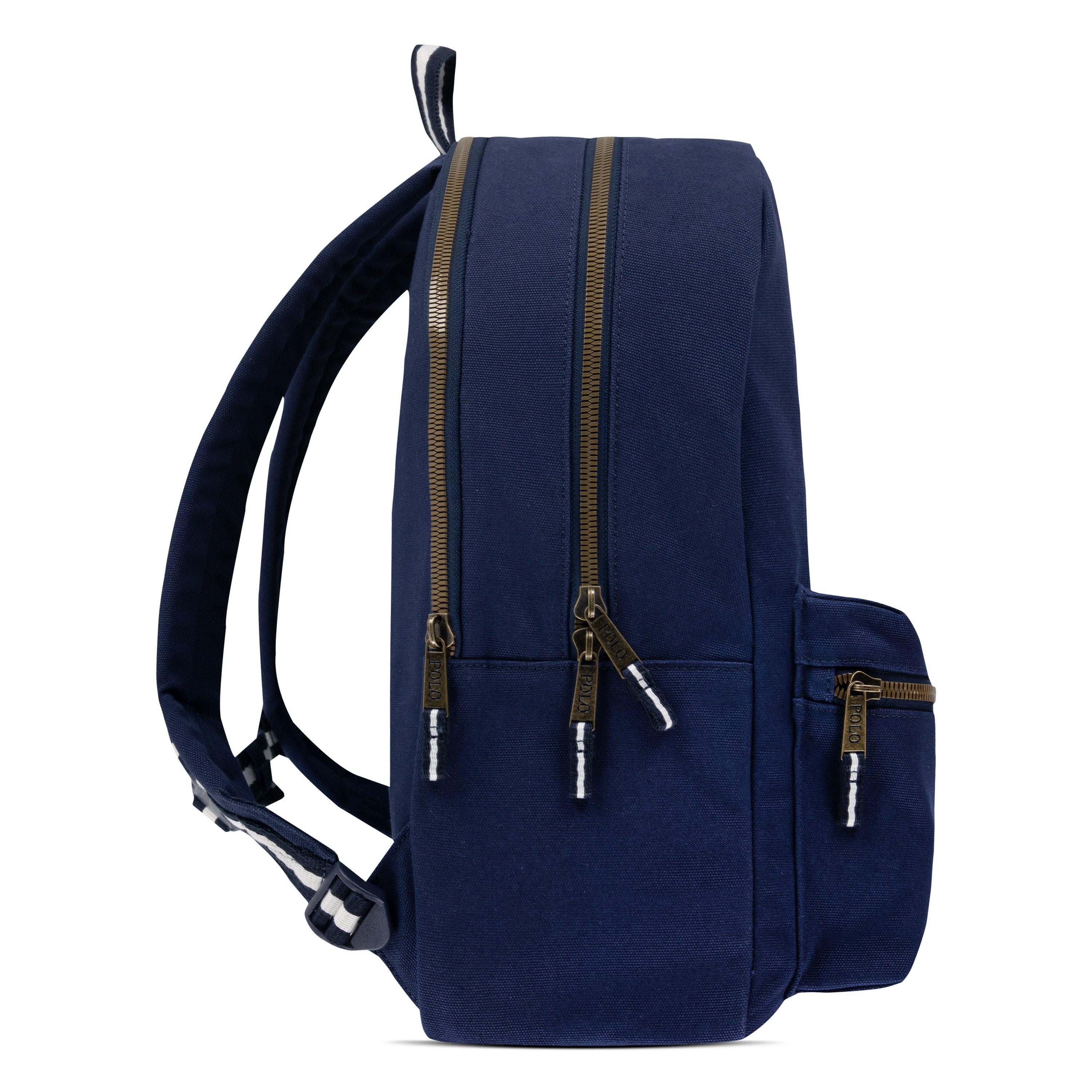 Polo Ralph Lauren Americana Backpack - Navy - NAVY Thumbnail View 3