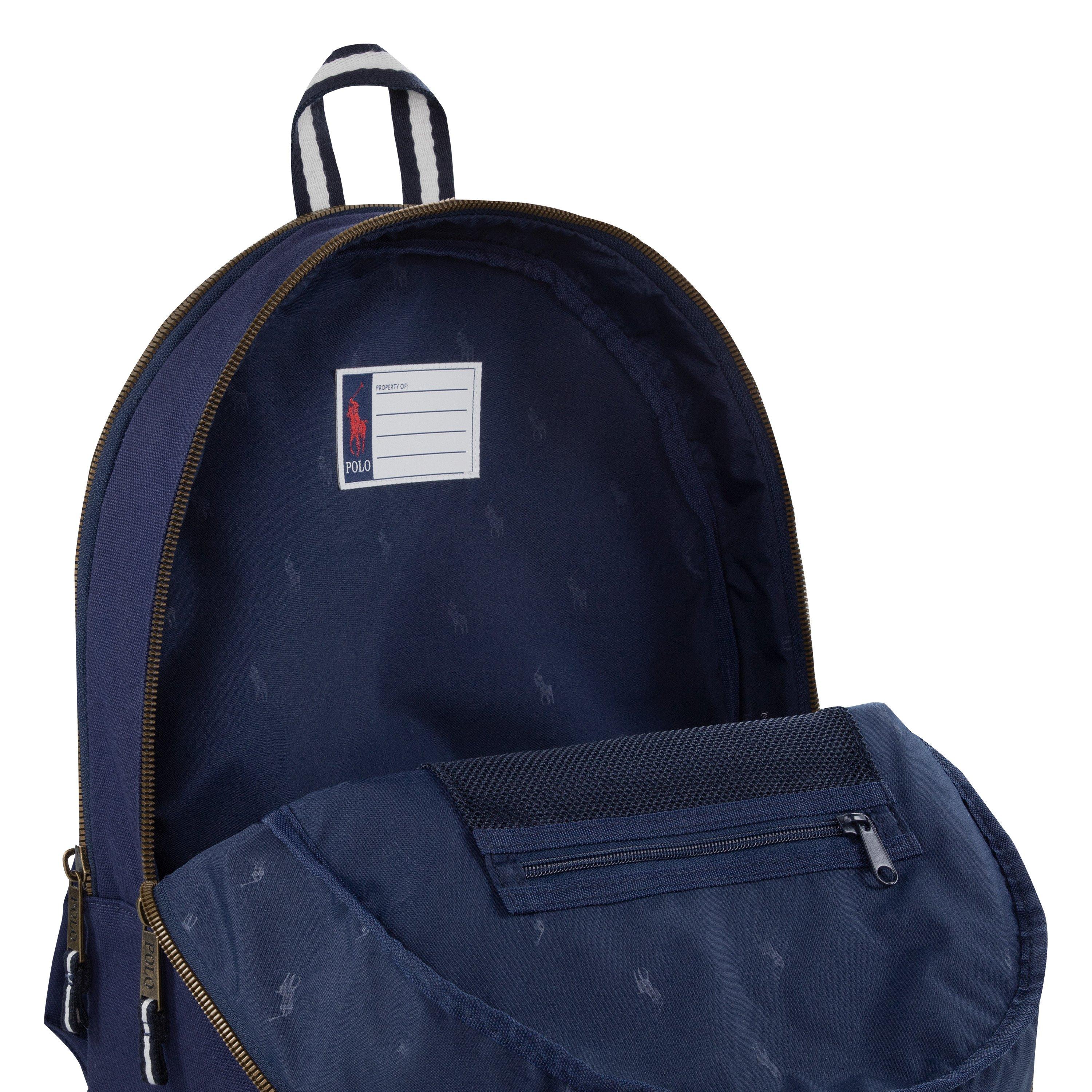 Polo Ralph Lauren Americana Backpack - Navy - NAVY Thumbnail View 8