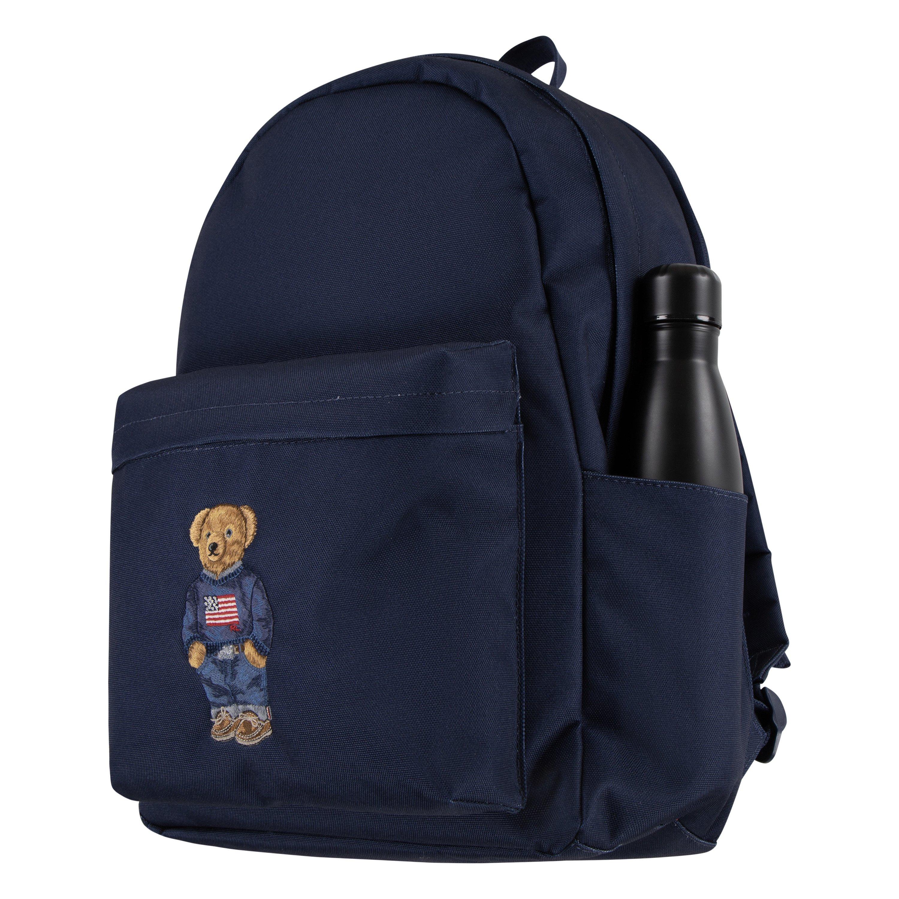 Polo Ralph Lauren Bear Backpack - Navy - NAVY Thumbnail View 5