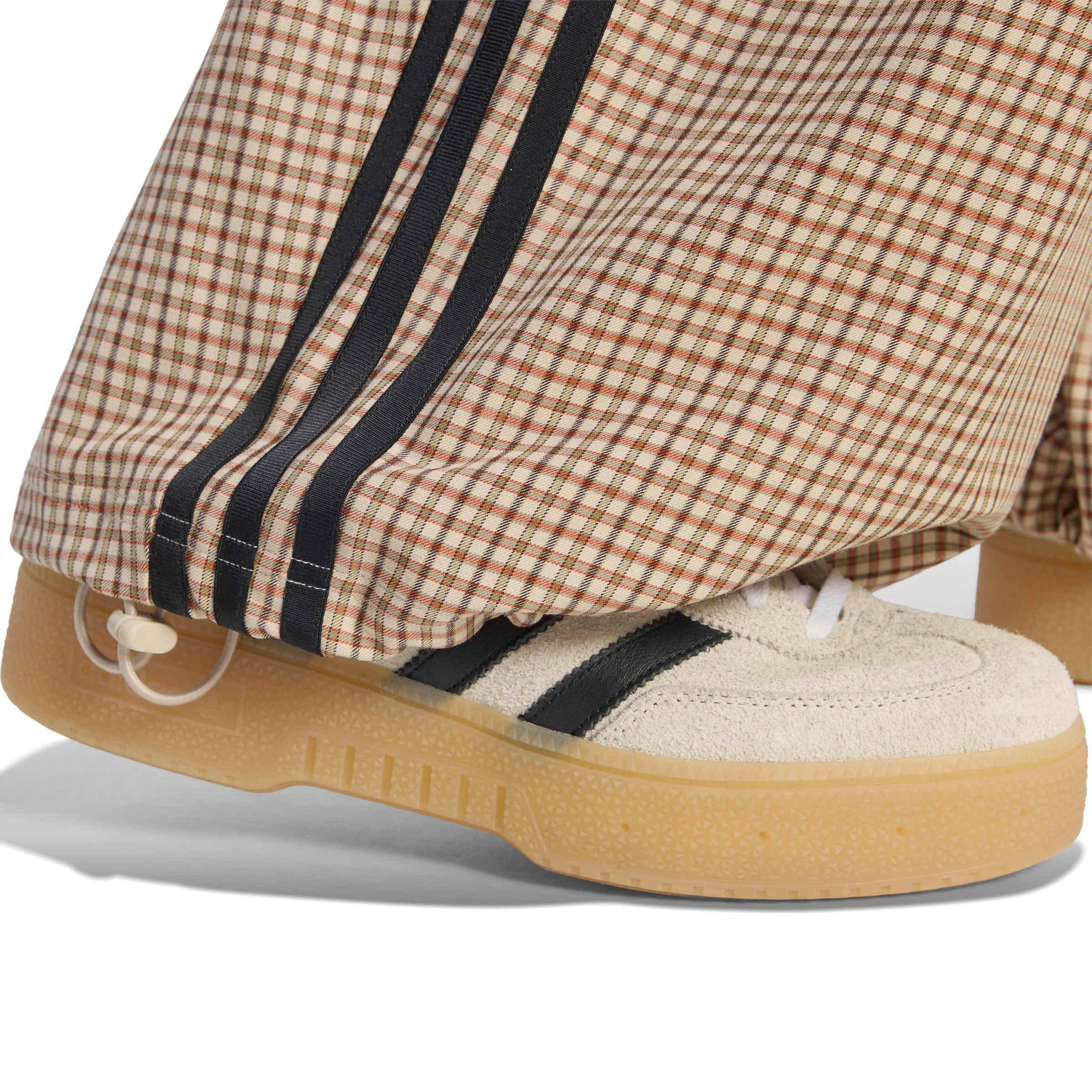 adidas Originals Women's Injection Check Loose Trousers - Tan/Brown - TAN/BROWN