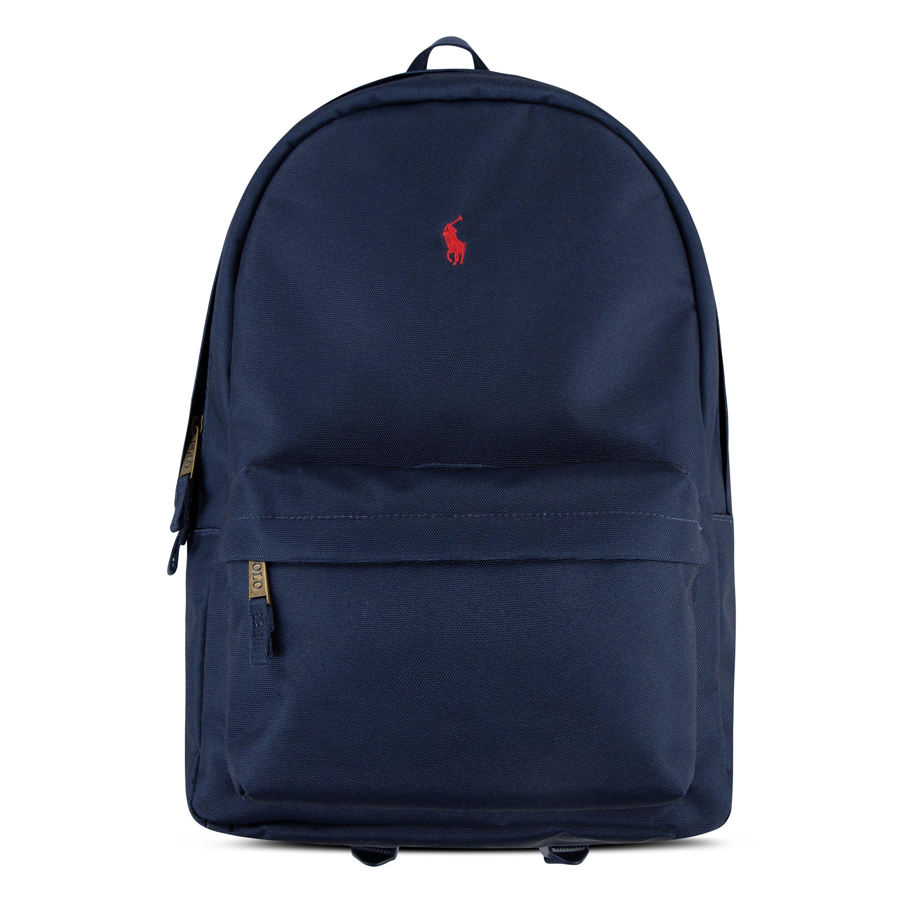 Polo Ralph Lauren Poly Pony Backpack - Navy - NAVY Thumbnail View 1