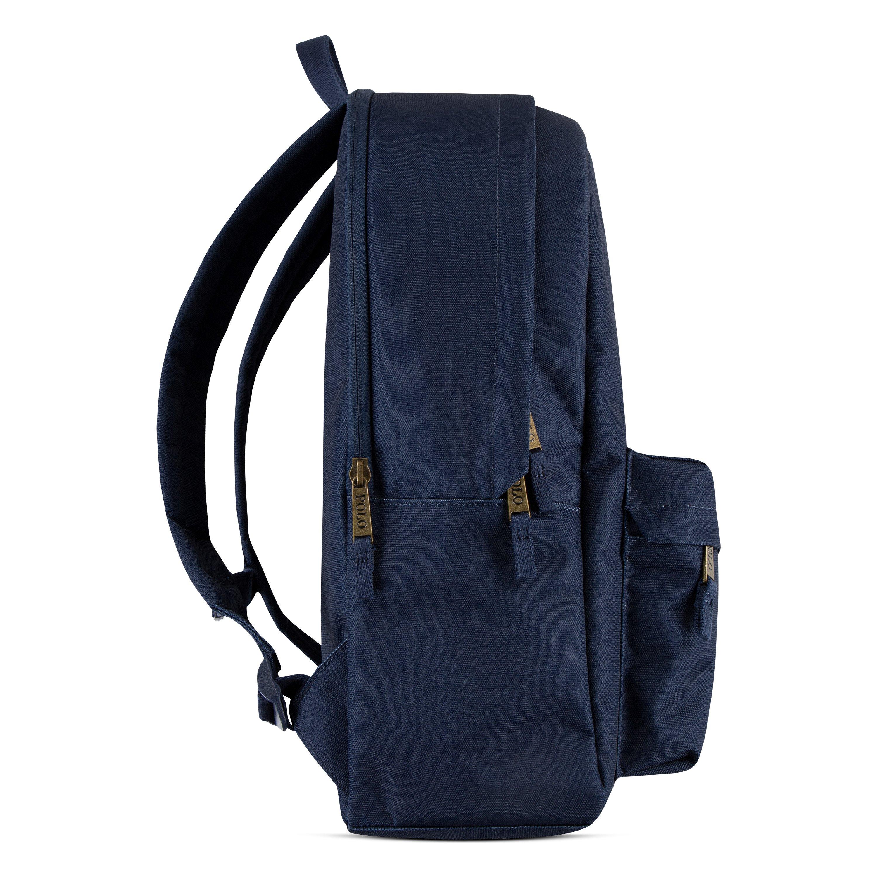 Polo Ralph Lauren Poly Pony Backpack - Navy - NAVY Thumbnail View 3